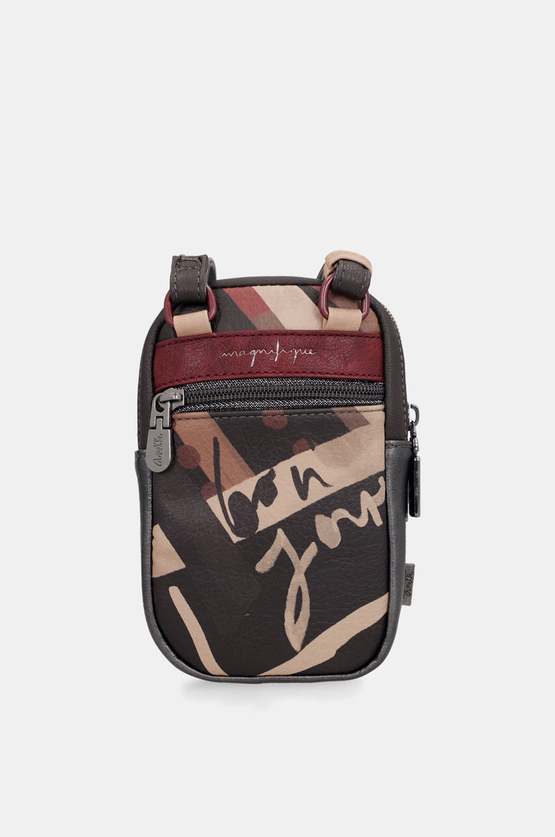 Mini Umhängetasche mit Steckfach Mademoiselle