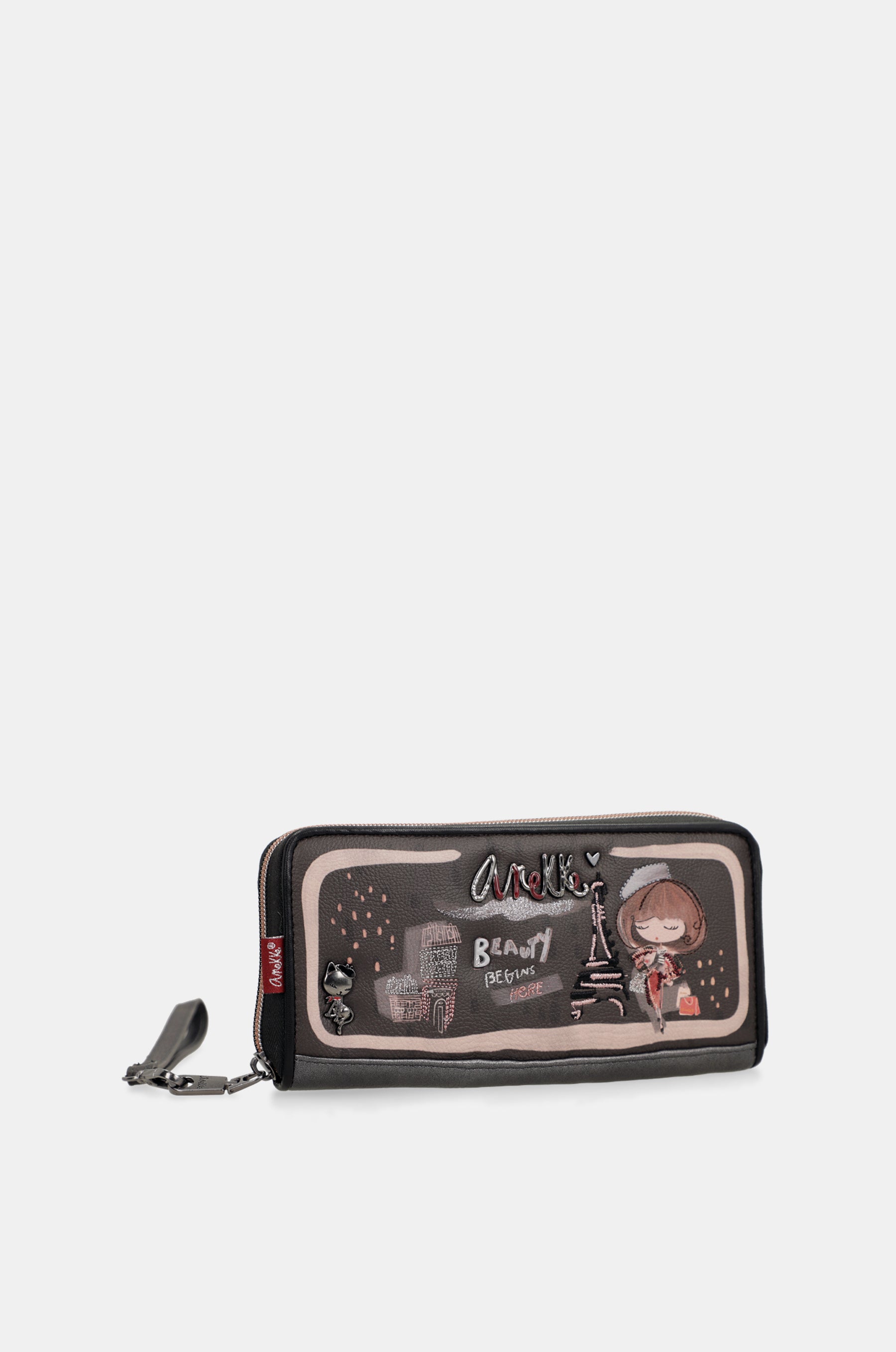 Brieftasche gemustert RFID Mademoiselle groß