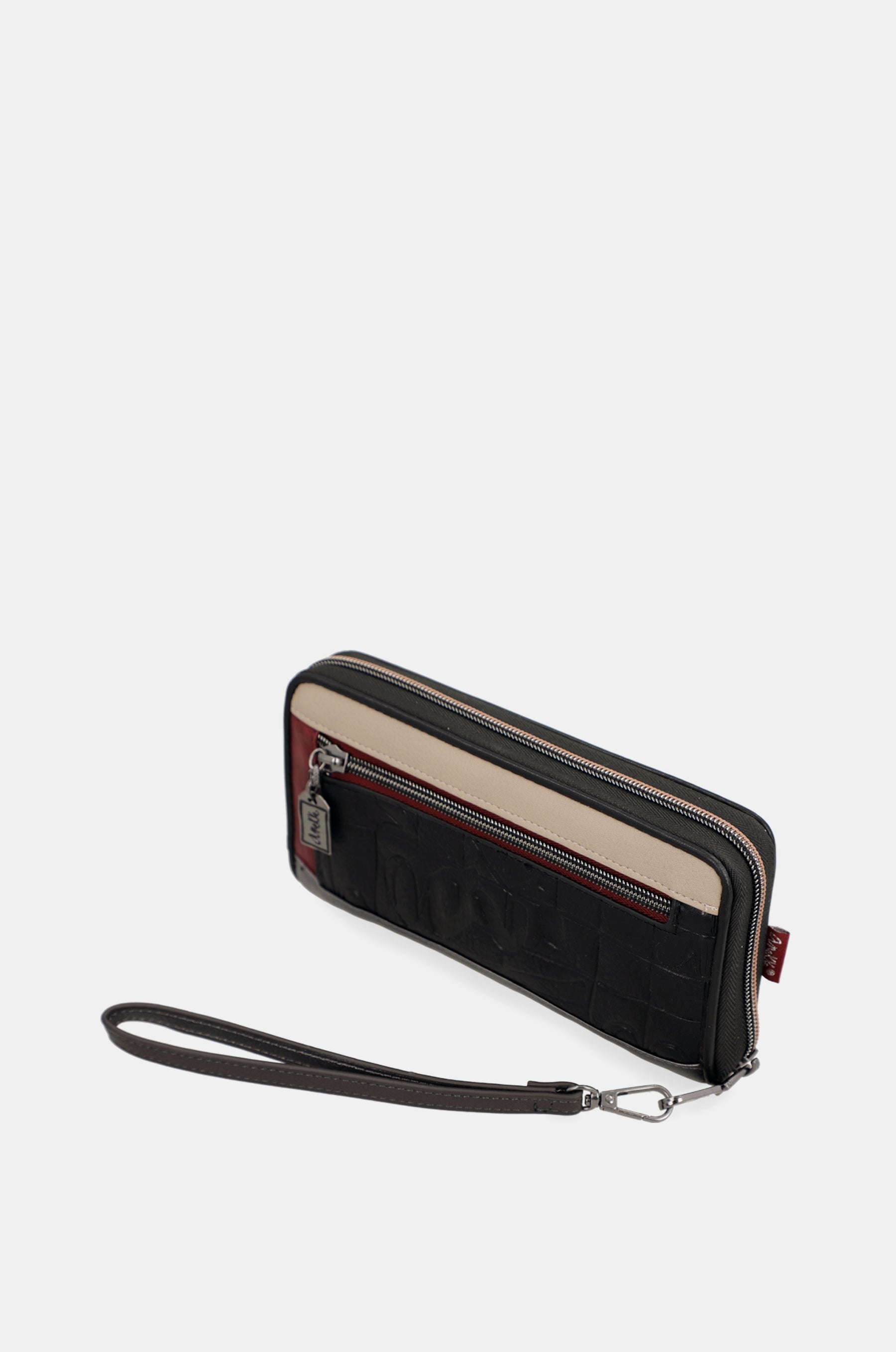 Brieftasche gemustert RFID Mademoiselle groß