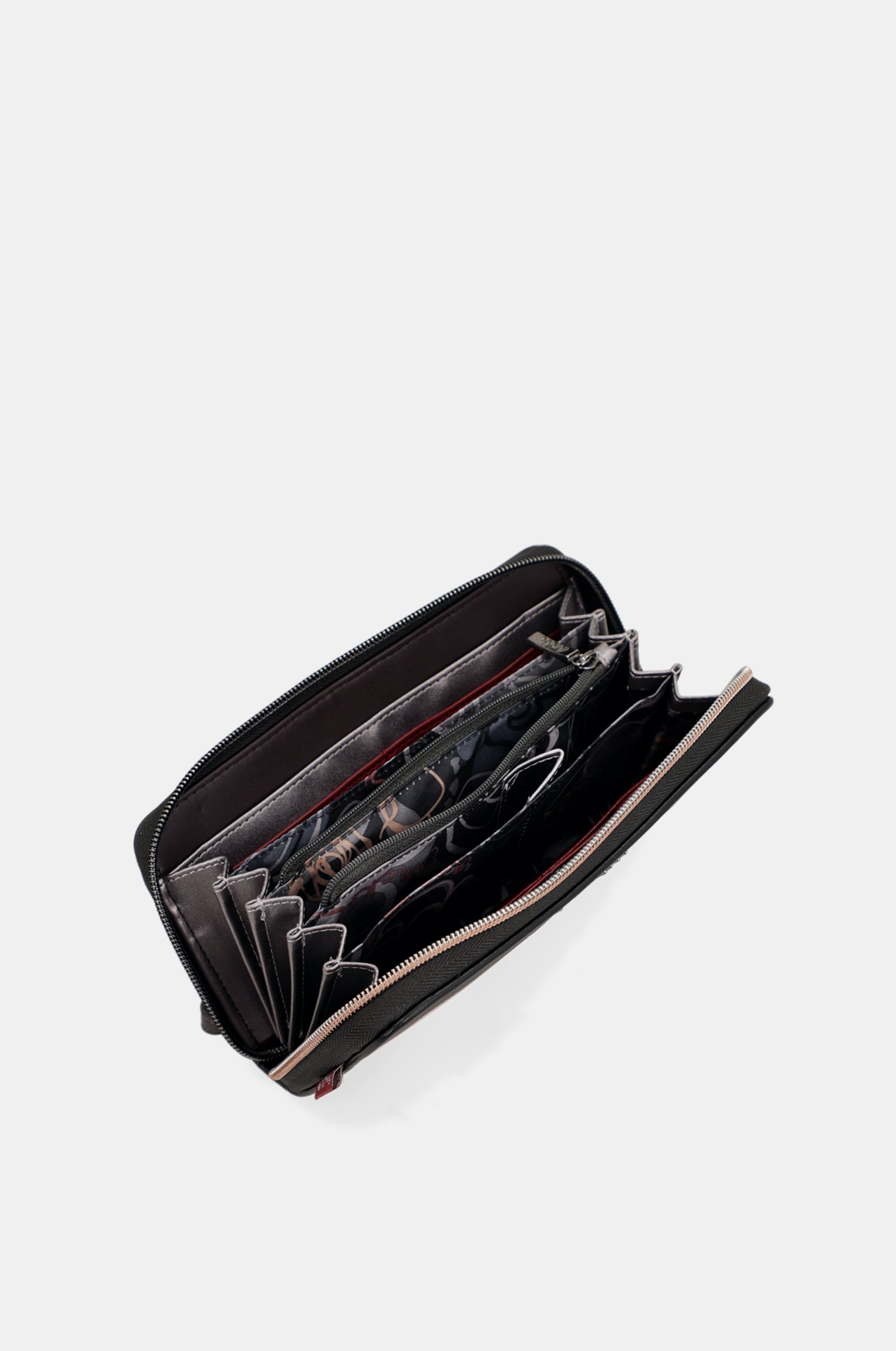 Brieftasche gemustert RFID Mademoiselle groß