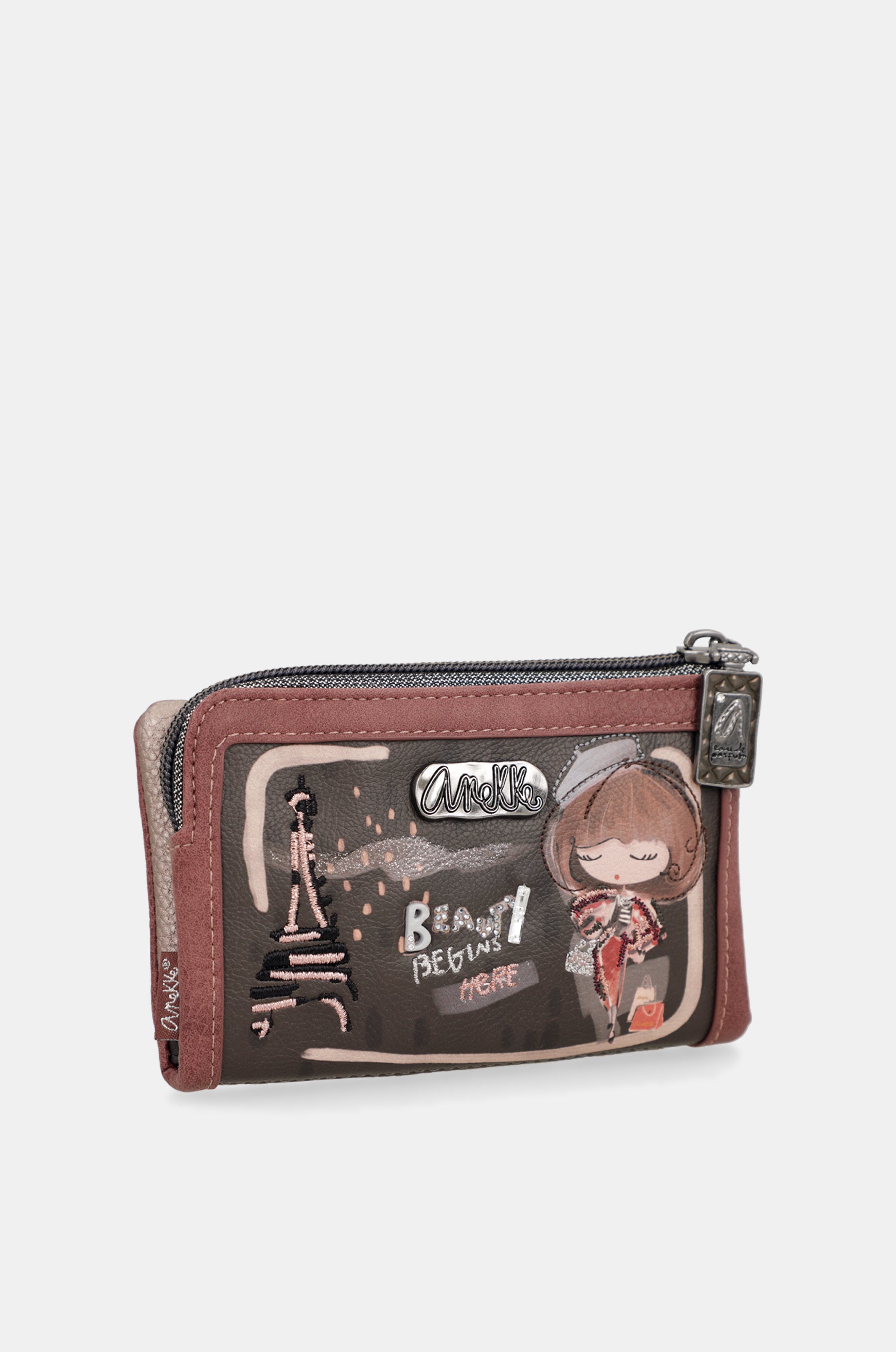 Brieftasche flexibel RFID Mademoiselle mittelgroß