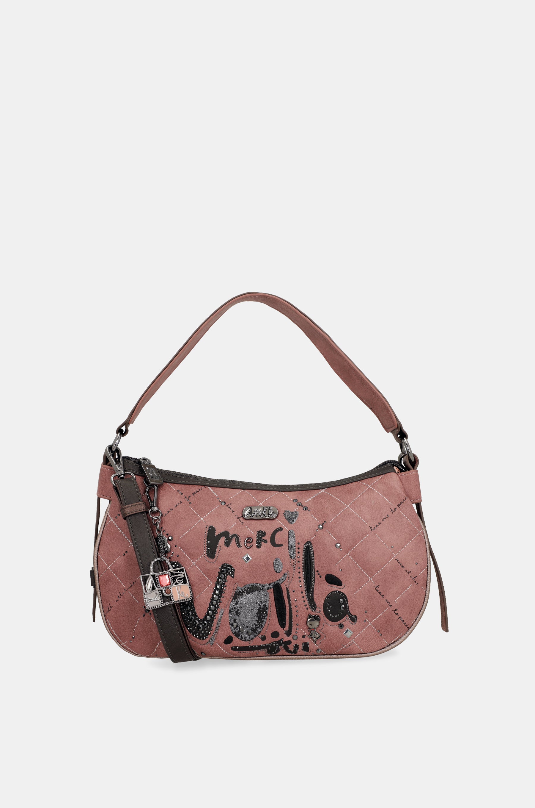 Schultertasche oval Parisian