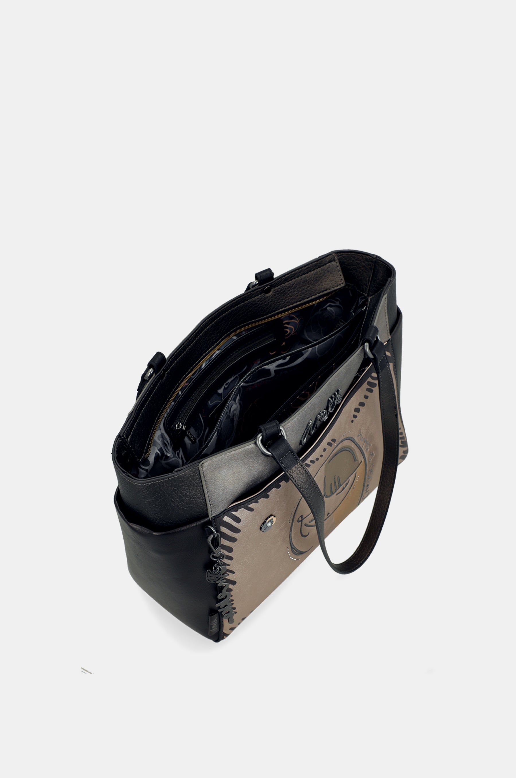 Schultertasche Nature Koko groß
