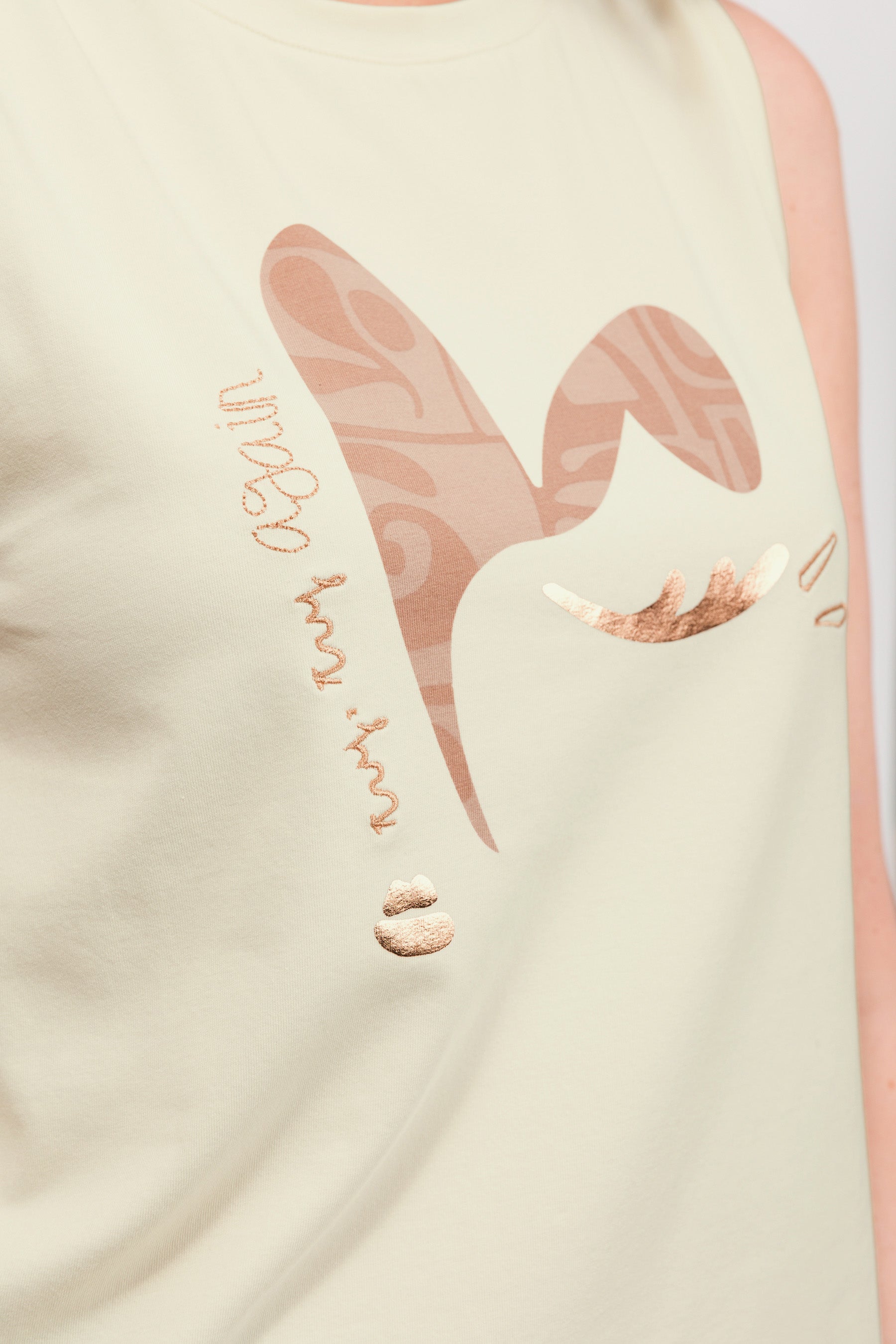 Ärmelloses T-Shirt Bloom