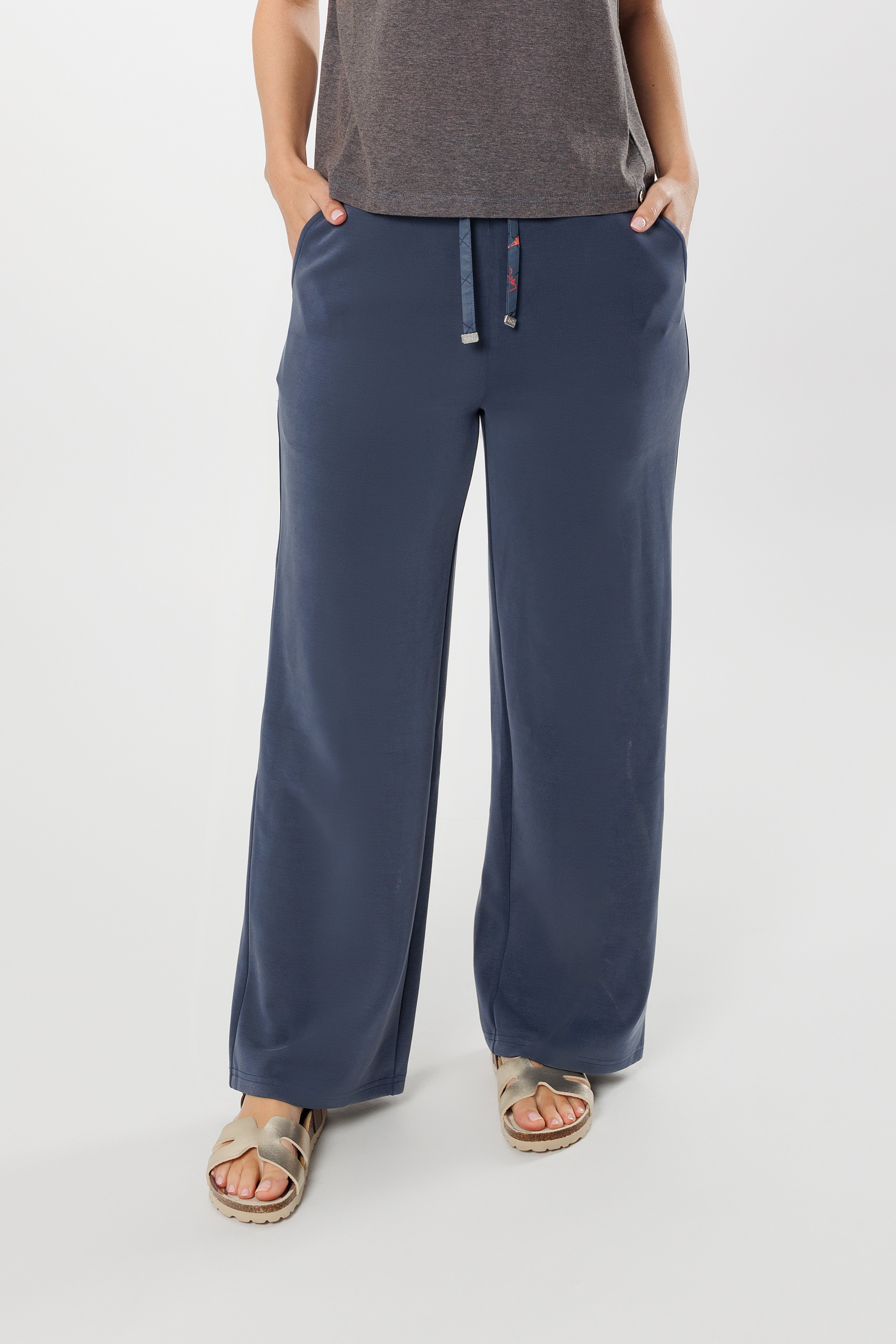 Marineblaue Hose