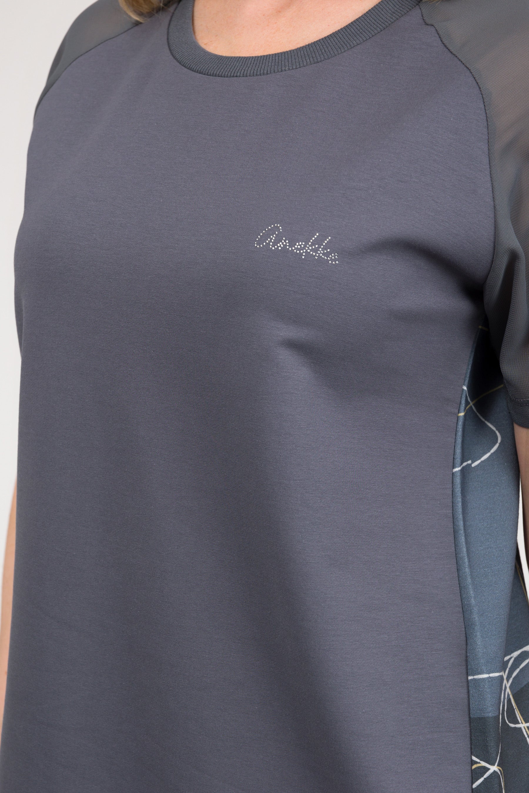 Kurzärmliges Kleid Auralis