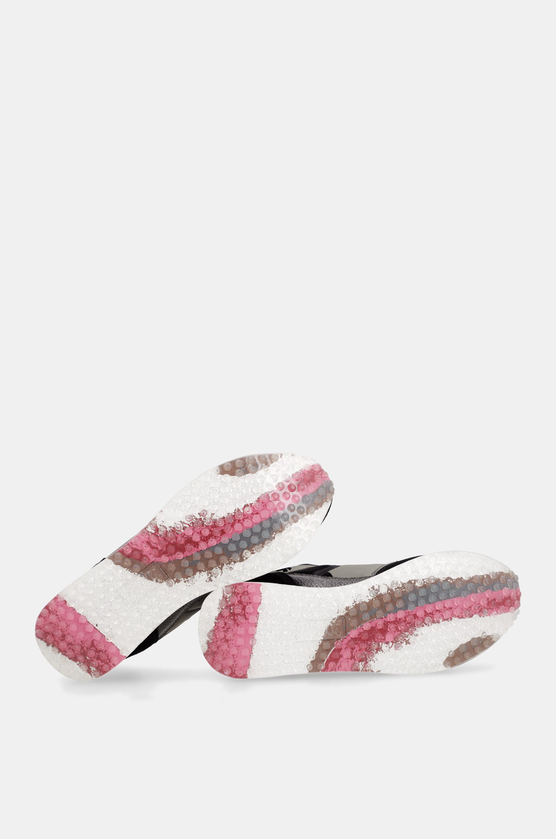 Schwarz-bleigraue Sneaker