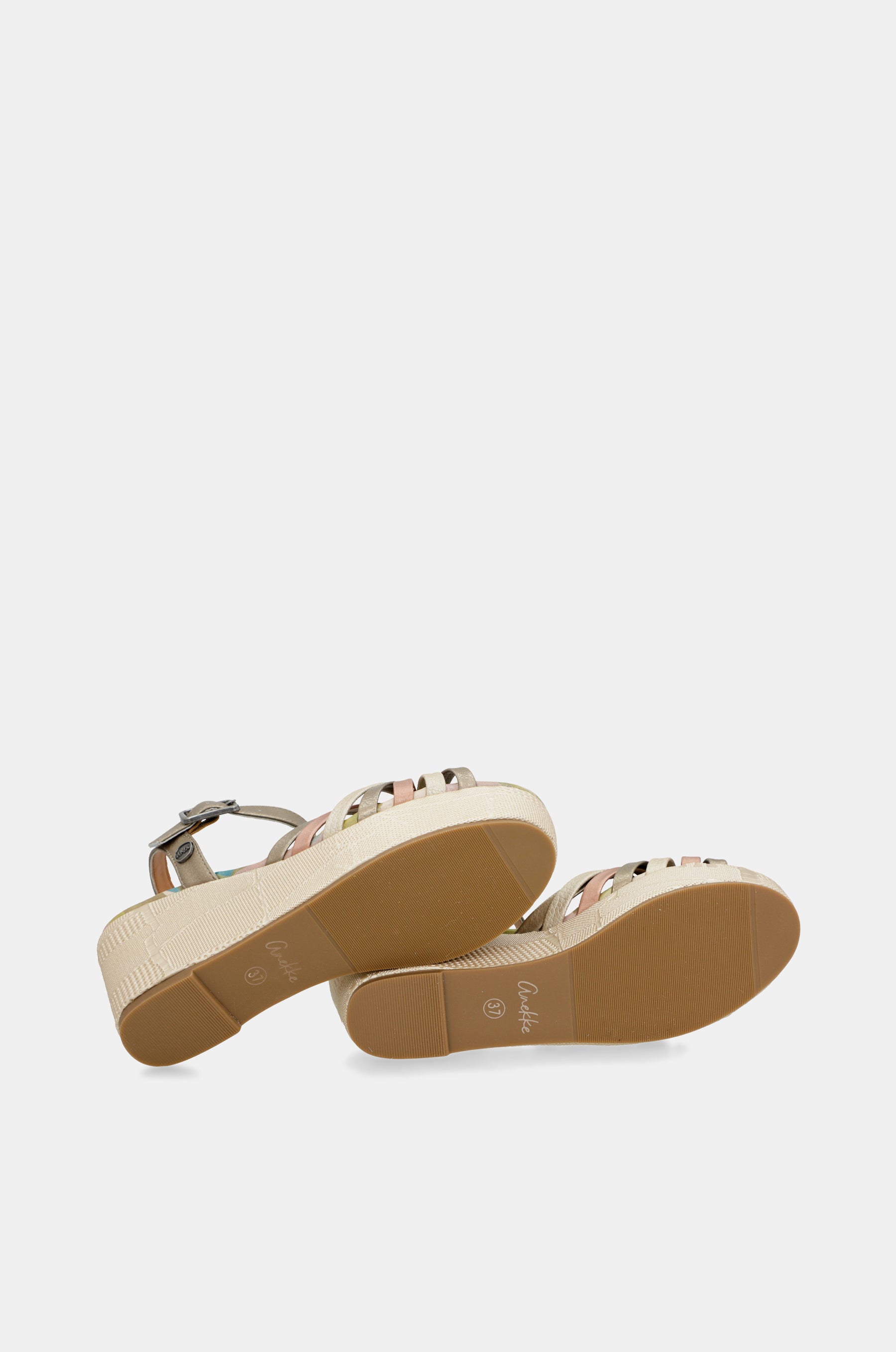 Bedruckte Bloom Kreuzsandalen