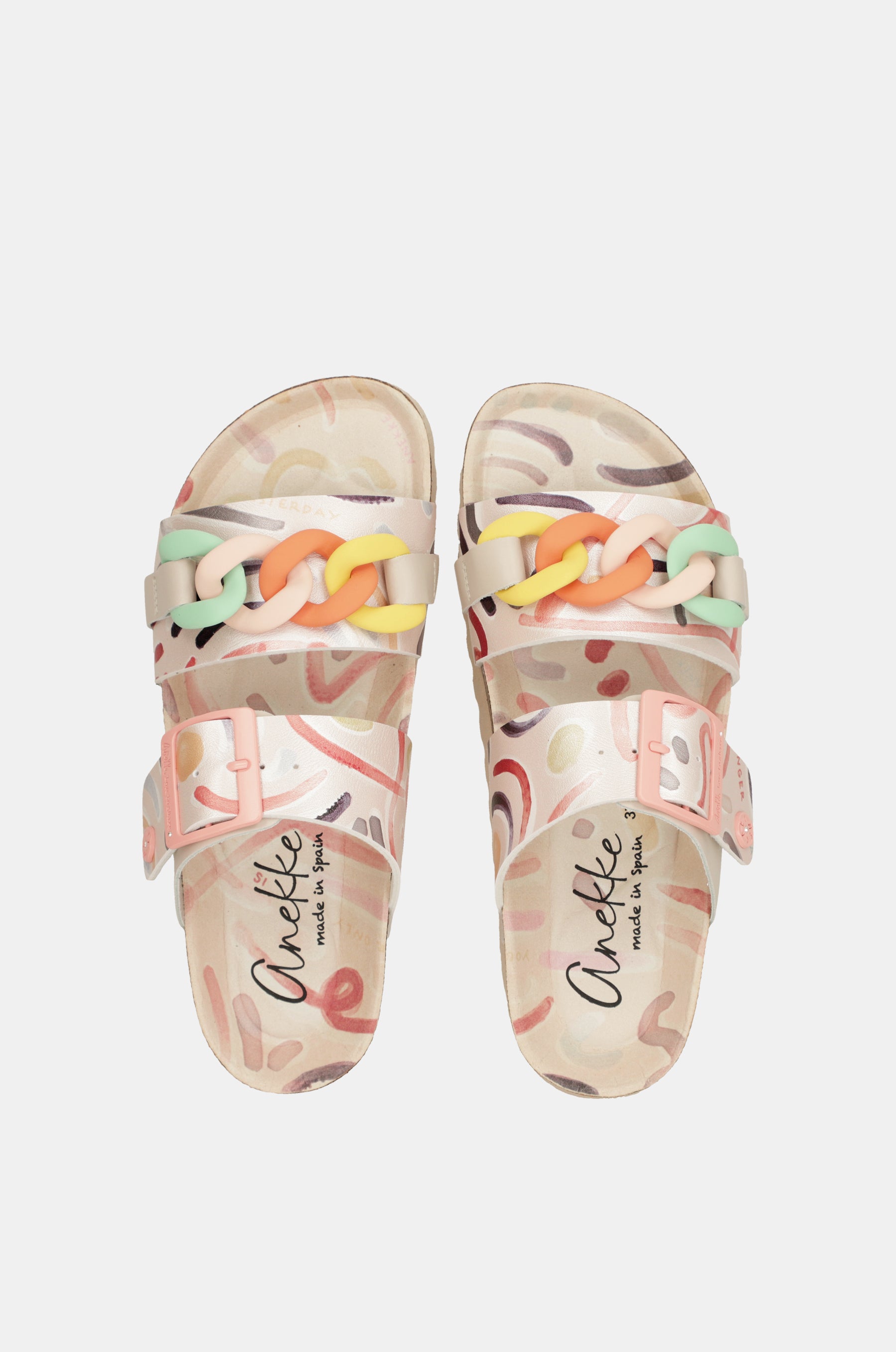 Olympia Bio-Sandalen mit Kettengliedern