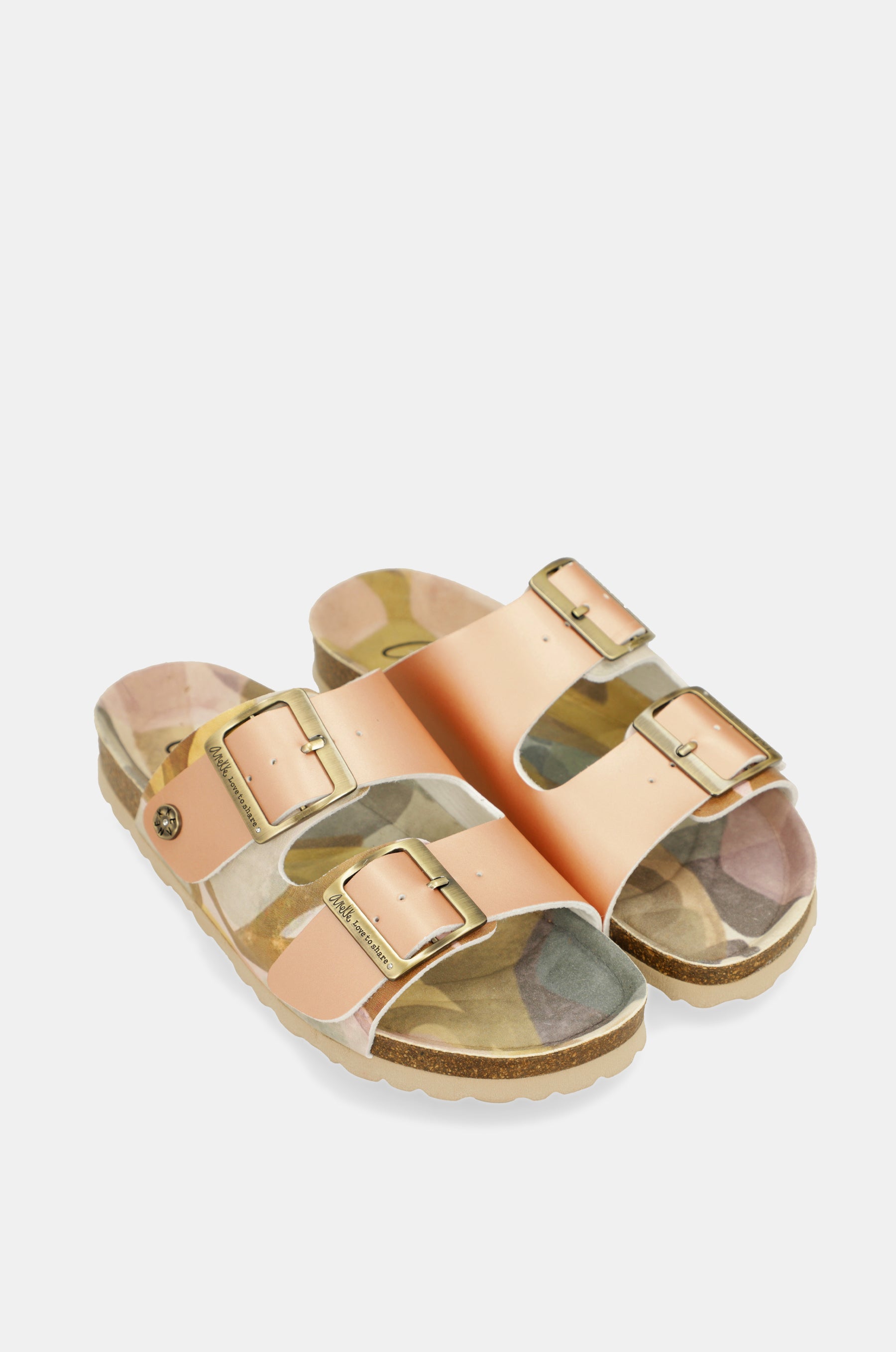 Rosa Bloom Bio-Sandalen