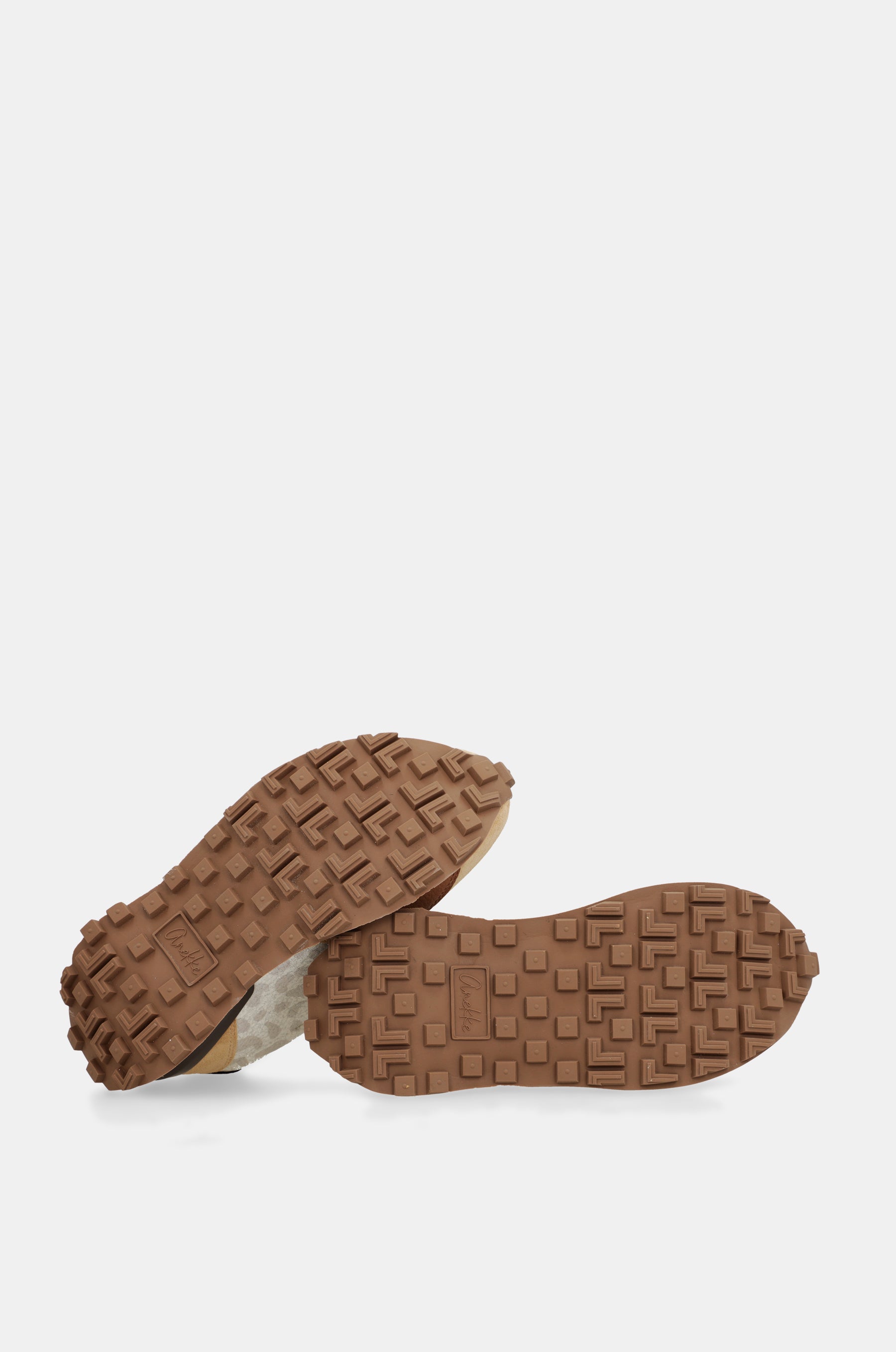 Beige-orange Sneaker