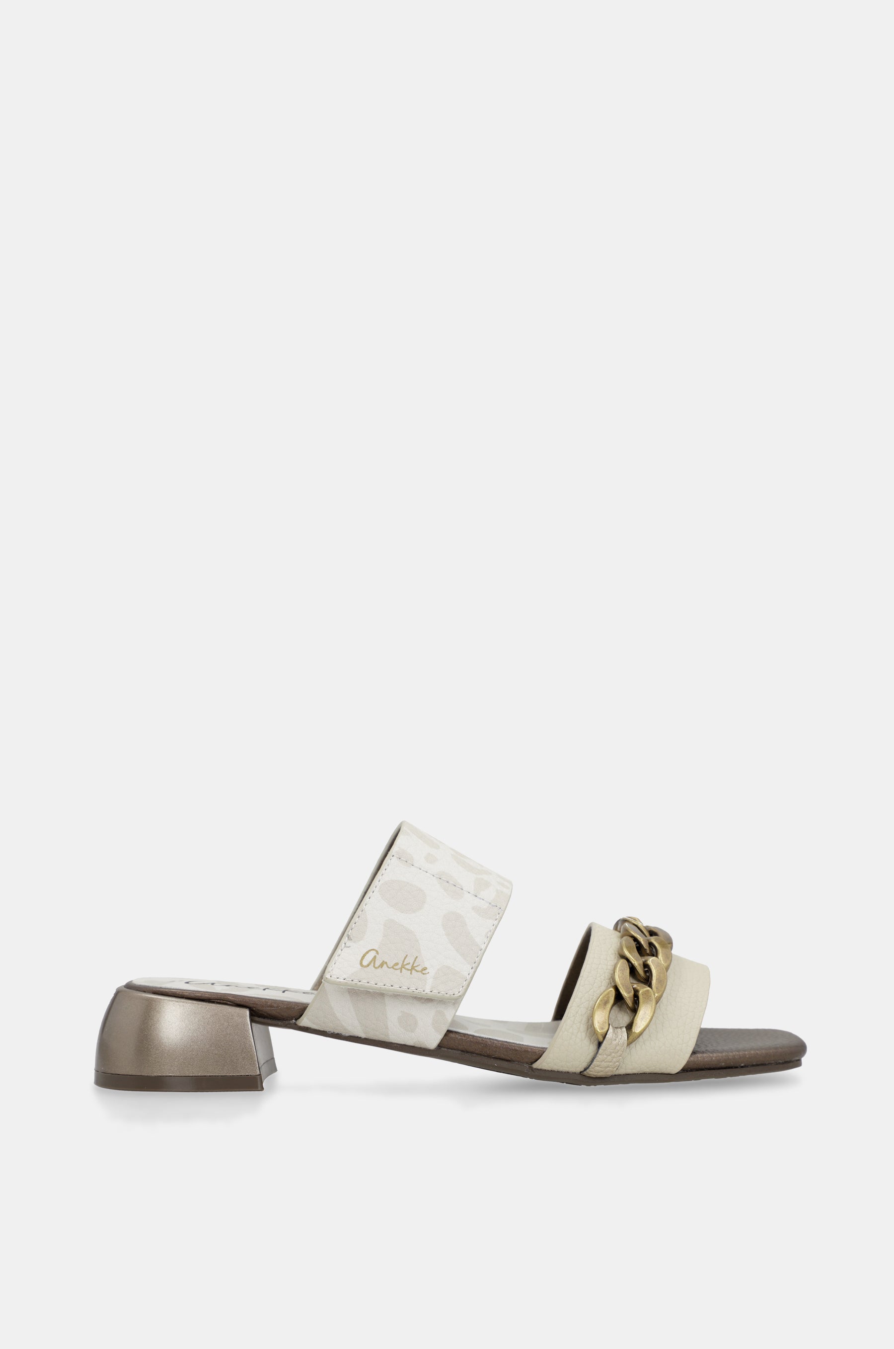 Gaia Sandalen mit Absatz und Kettengliedern