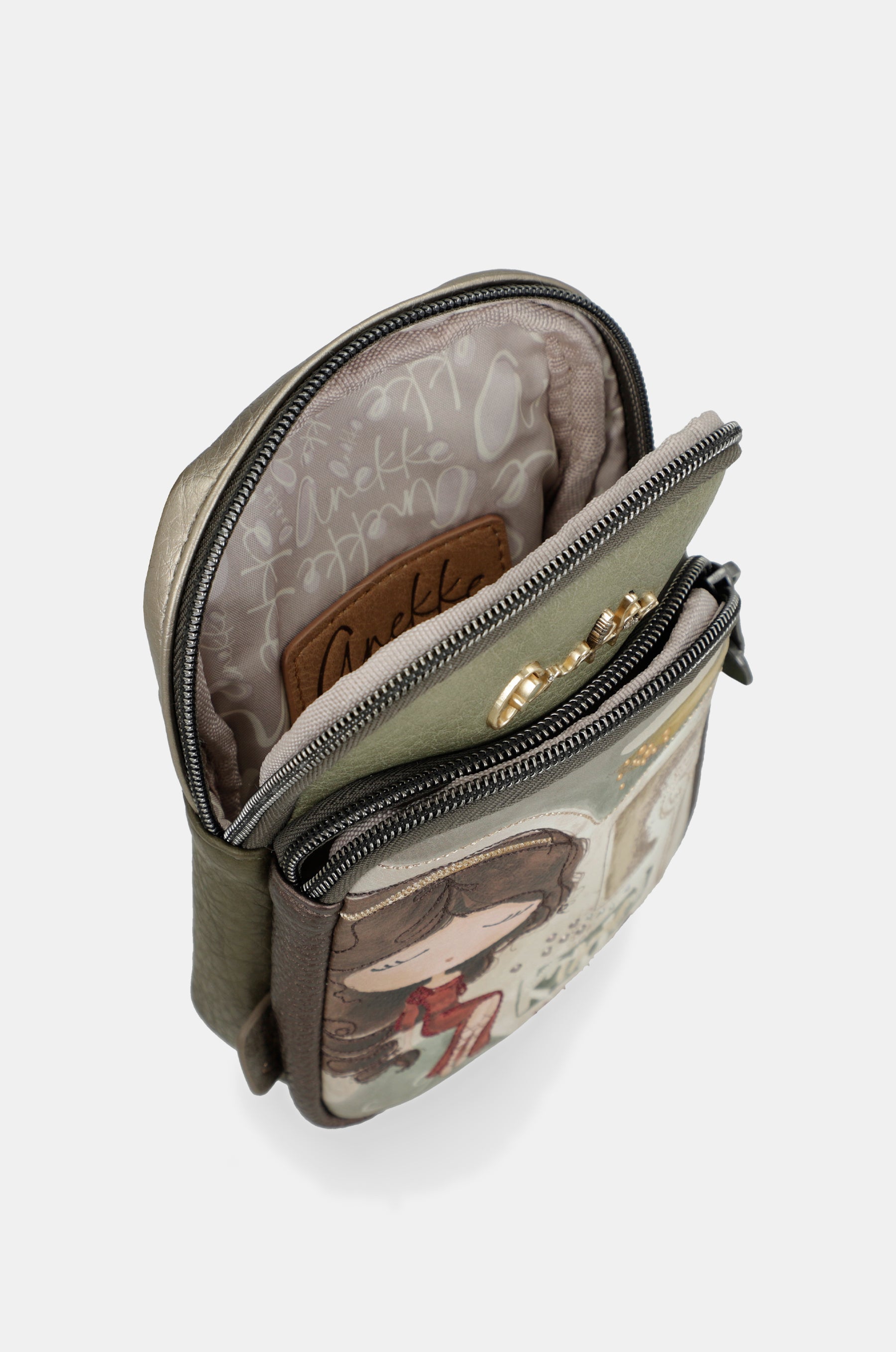 Mini Umhängetasche mit Vorderfach Muse