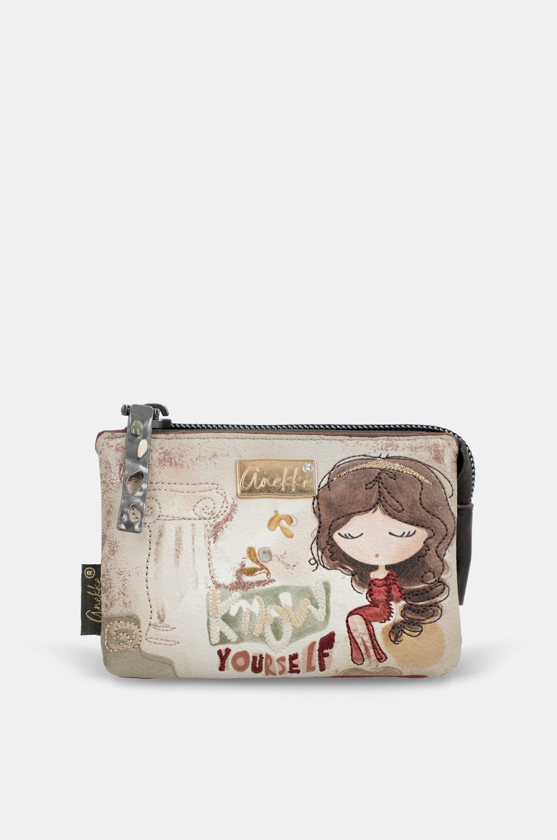 Portemonnaie Muse mit 3 Fächern