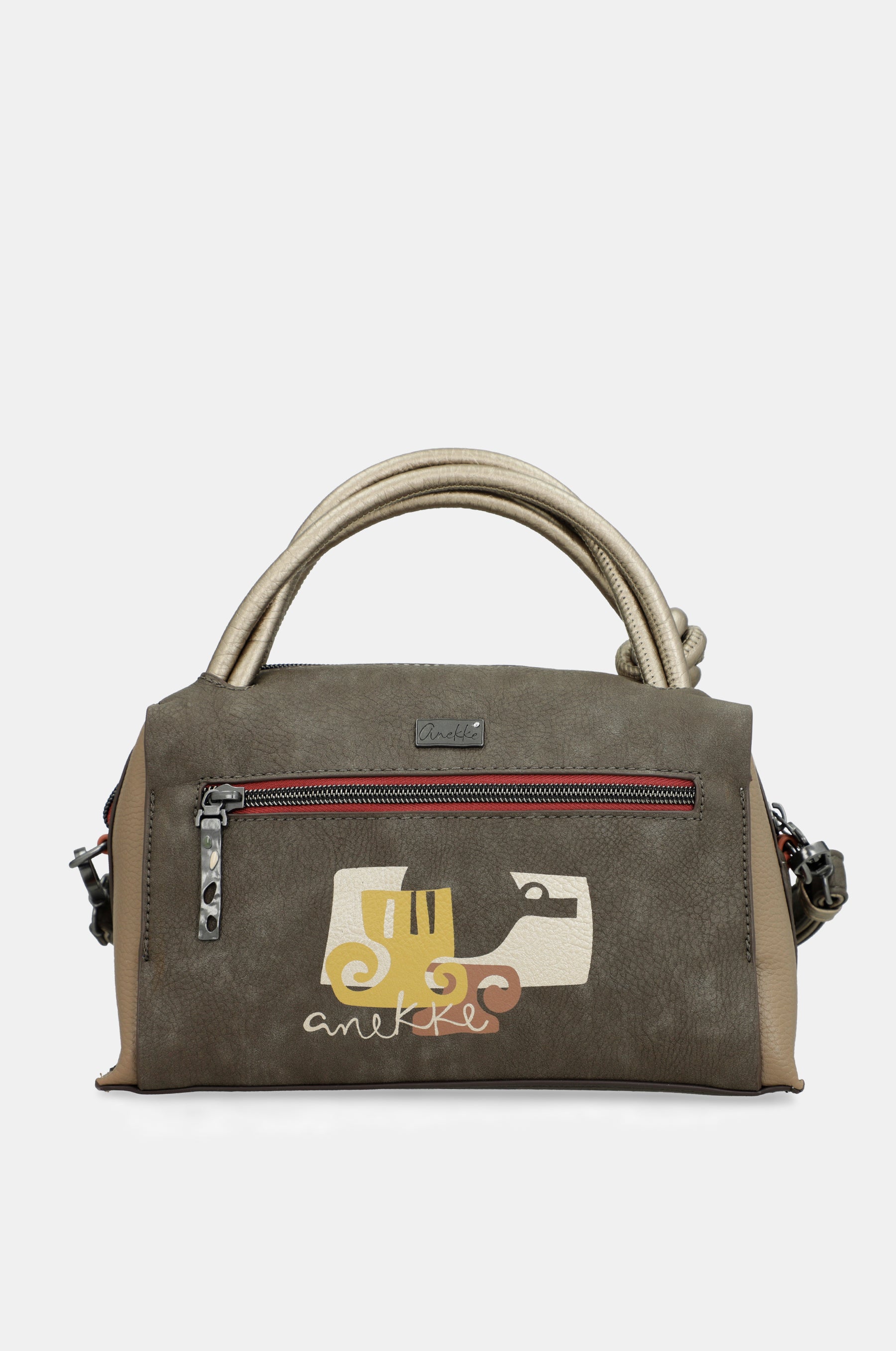 Tasche kurzem Griff und Umhängeriemen Amphora