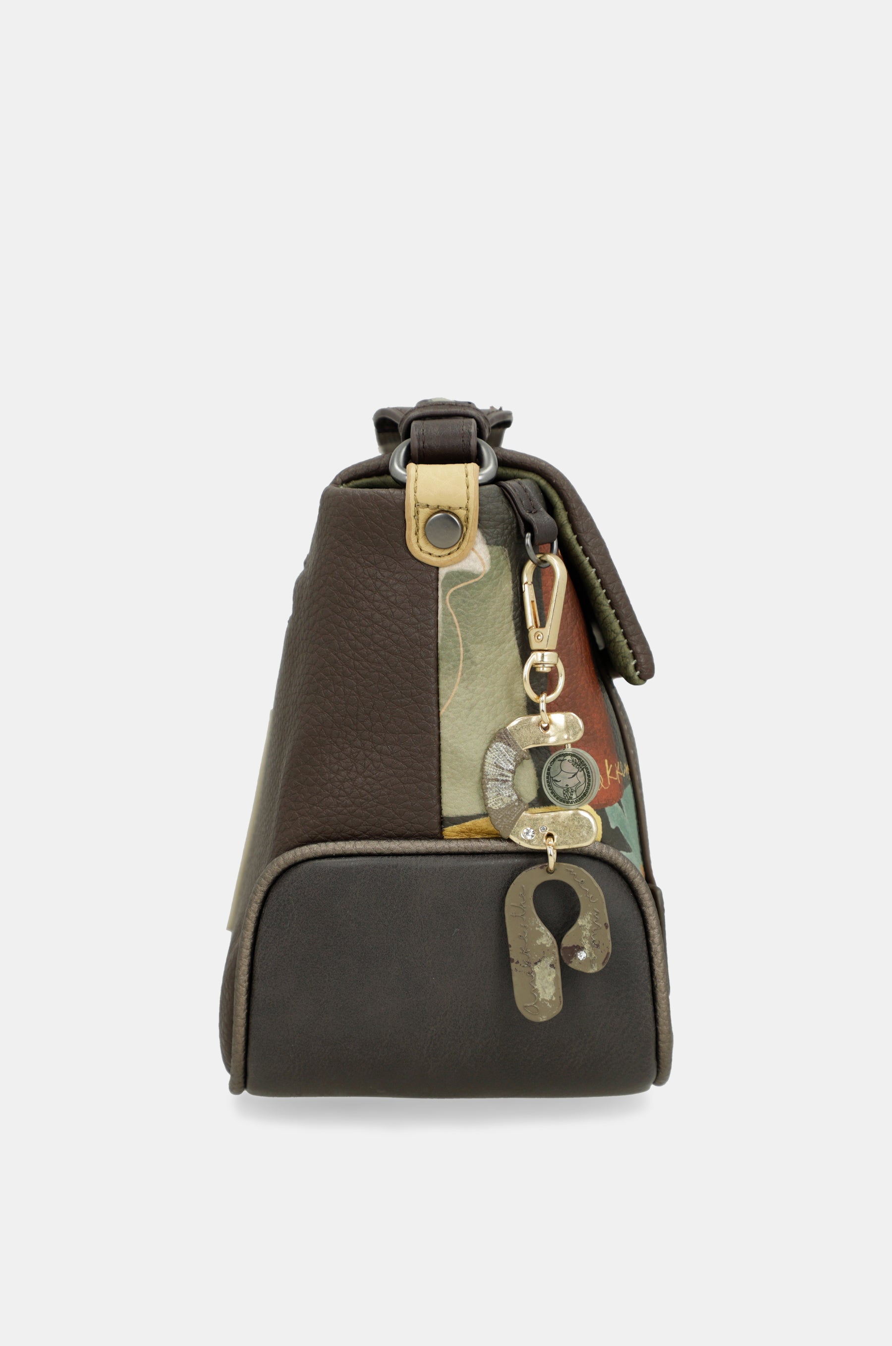 Umhängetasche mit Überschlag gemustert Amphora