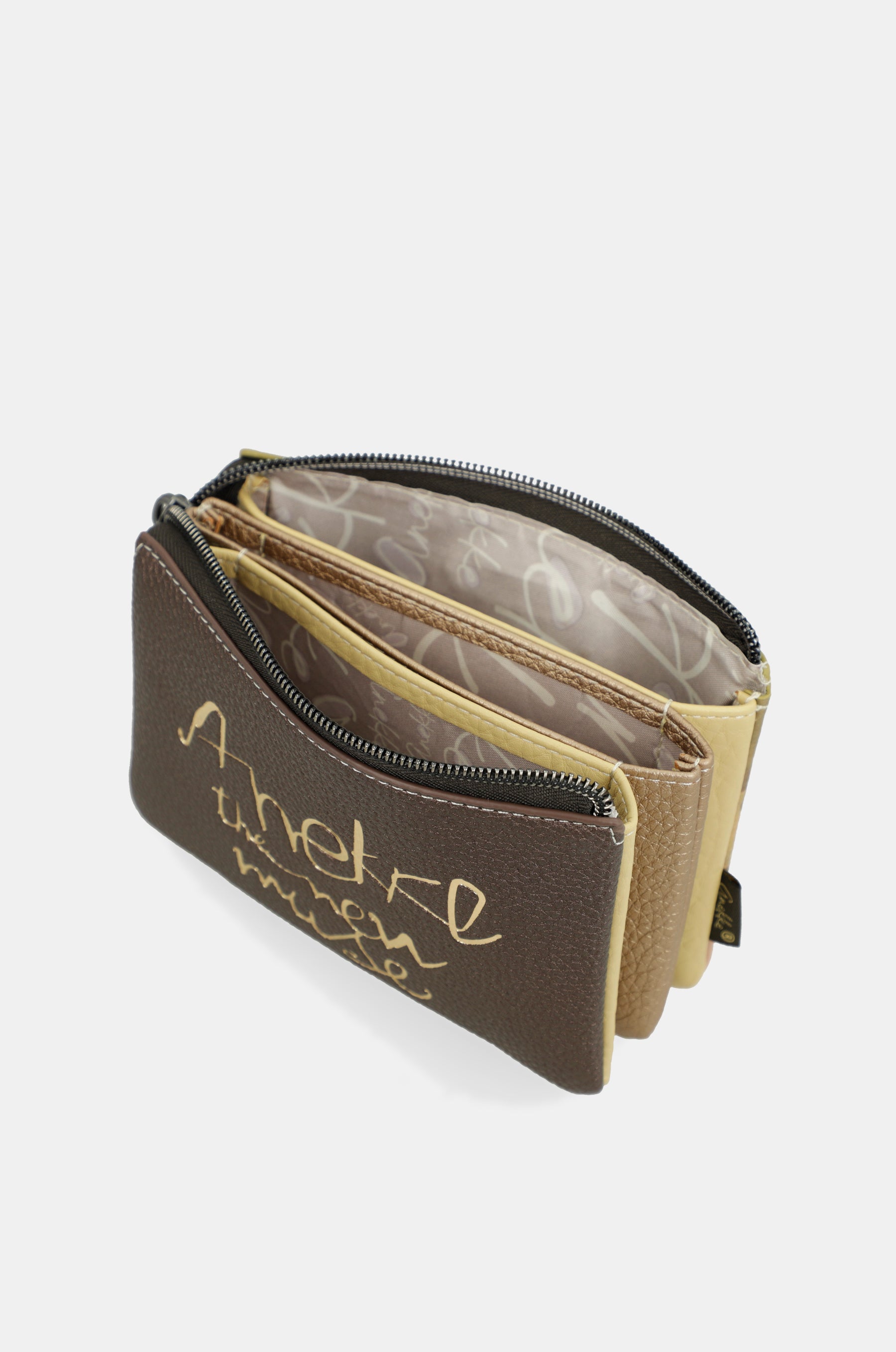 Portemonnaie mit drei Fächern Bloom