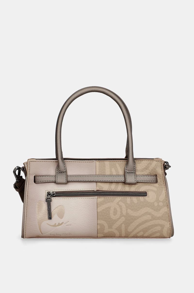 Tasche mit zwei Griffen und Umhängeriemen Olympia