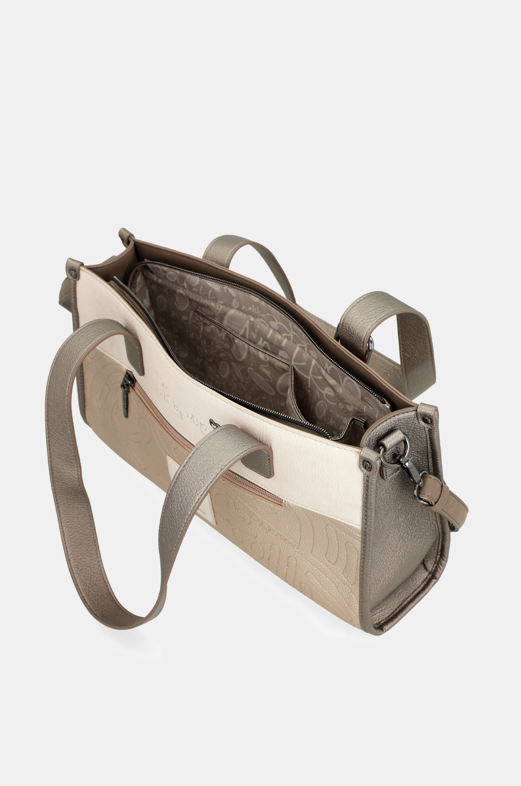 Tasche de zwei Griffen und Umhängeriemen Olympia