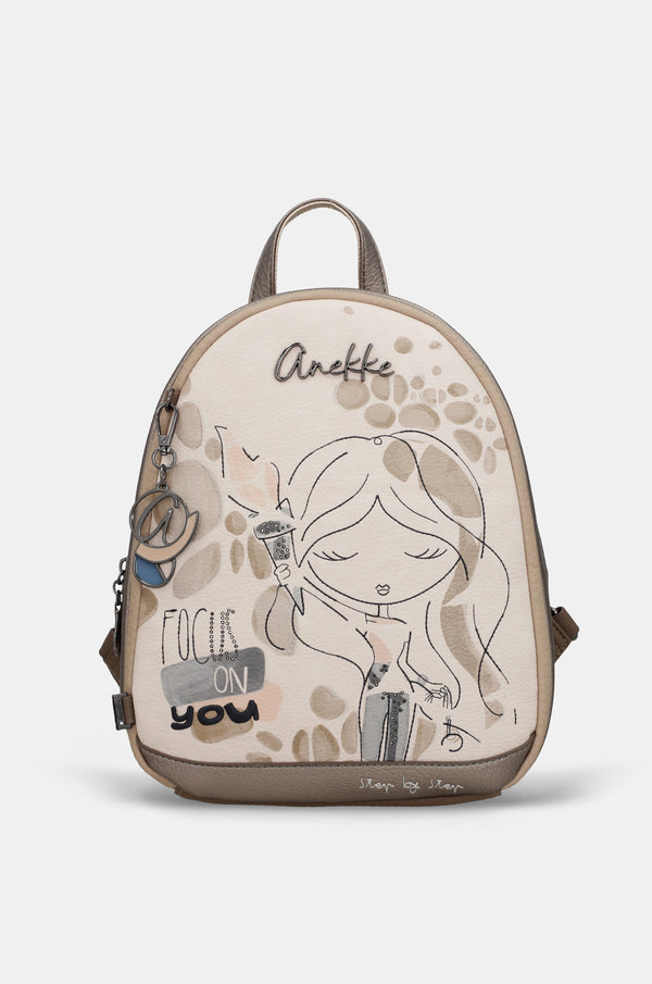 City Rucksack Olympia klein