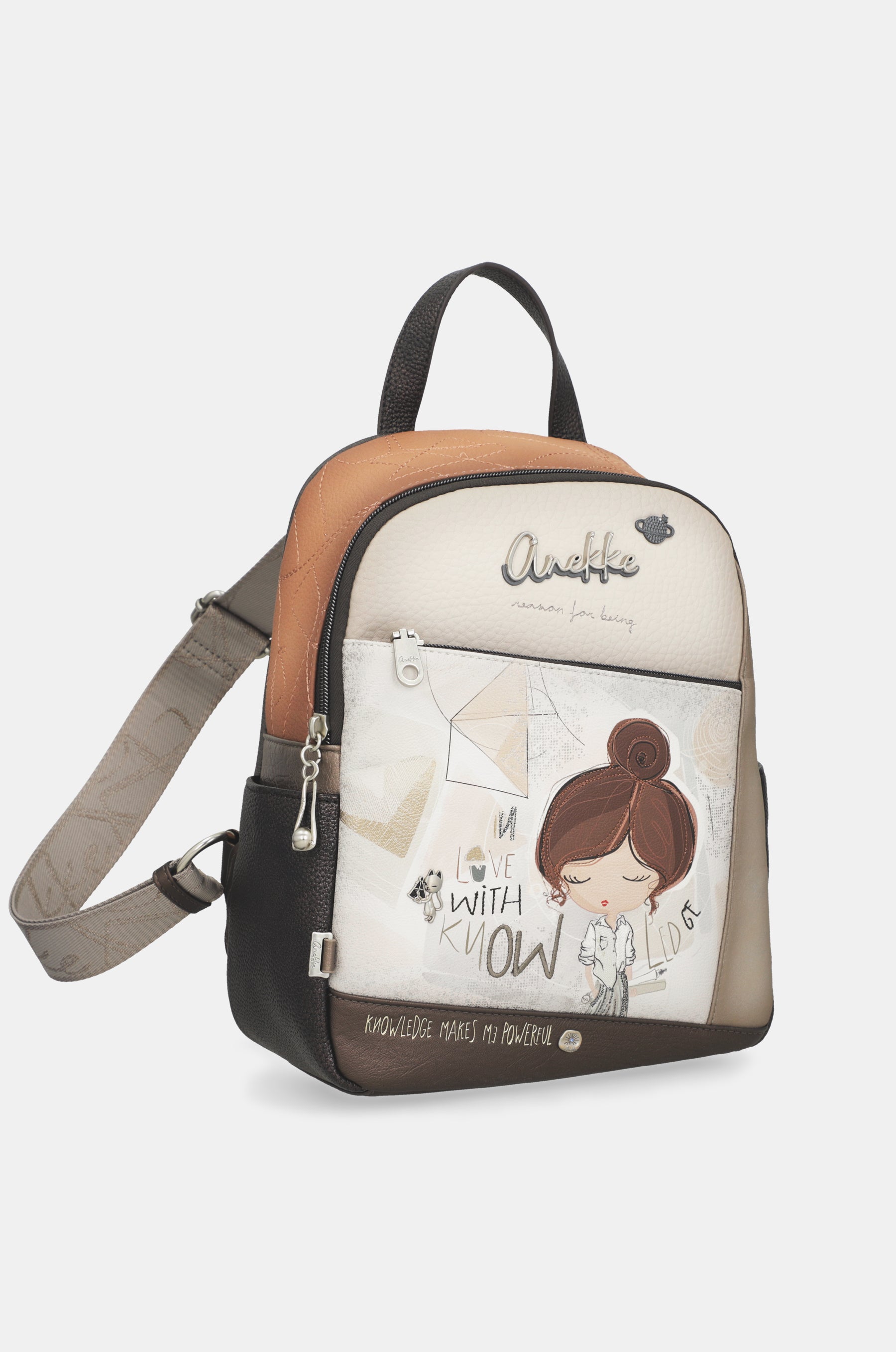 Rucksack Sophia gemustert