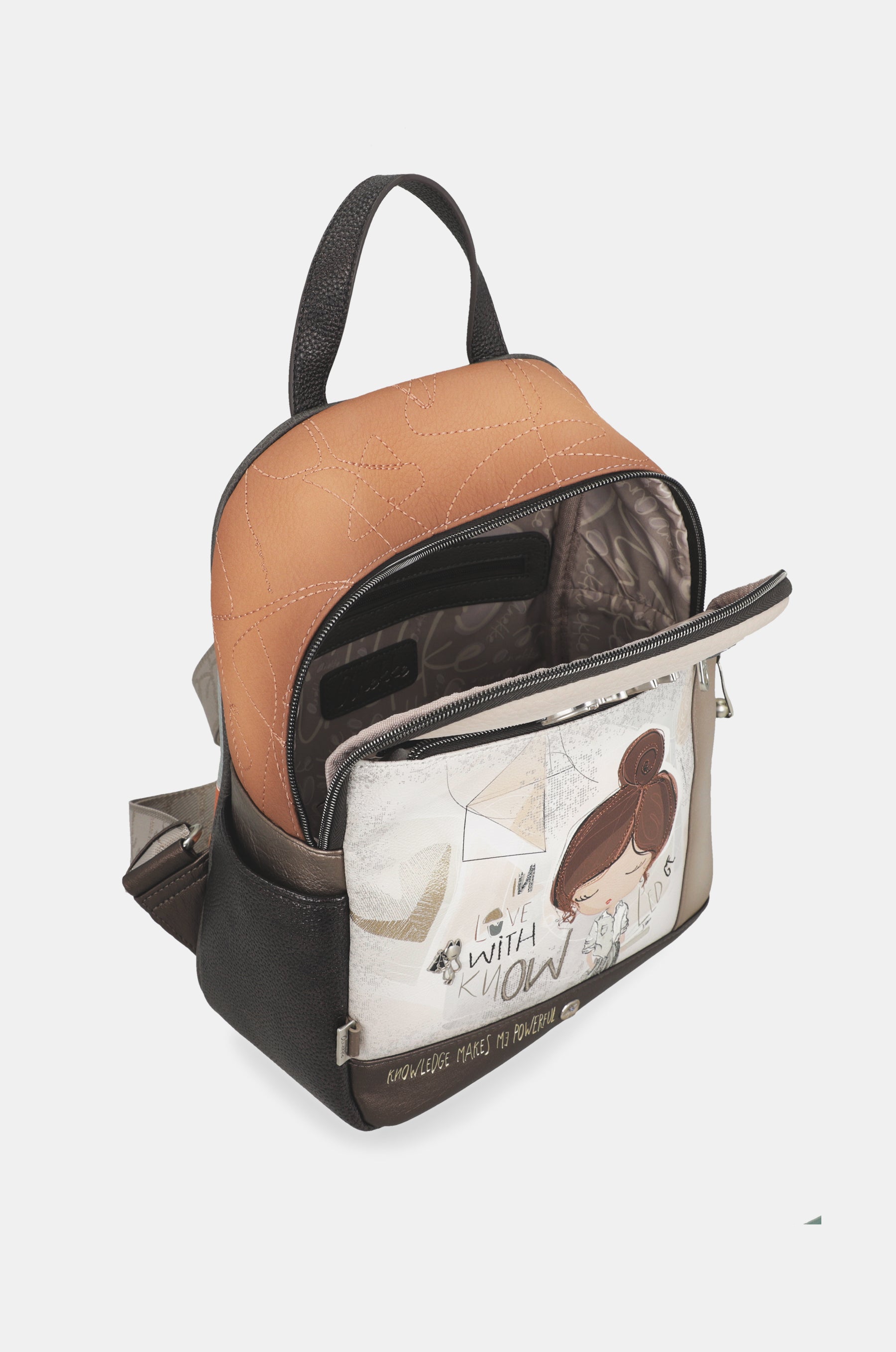 Rucksack Sophia gemustert