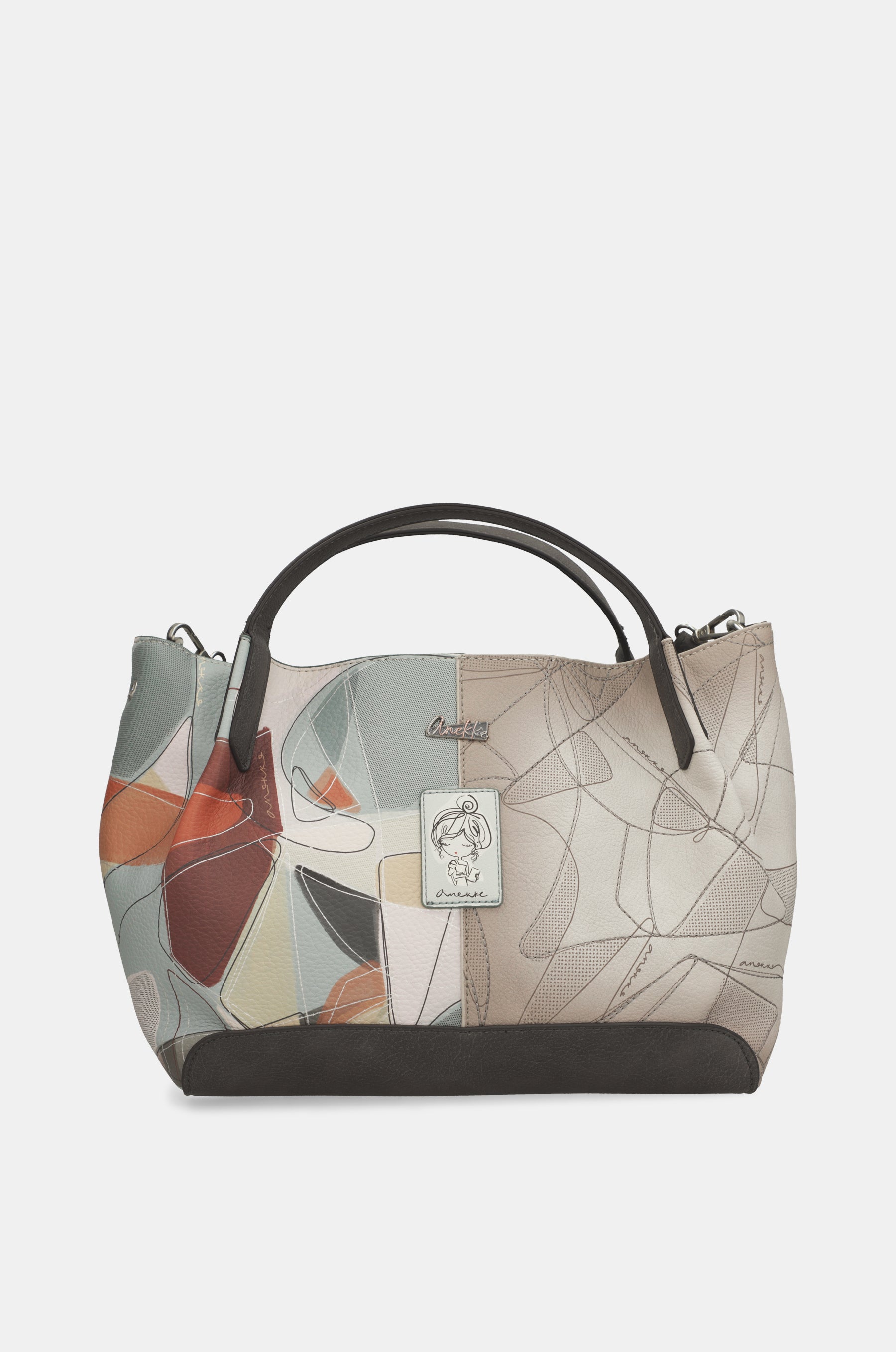 Tasche mit kurzem Griff und Umhängeriemen Auralis