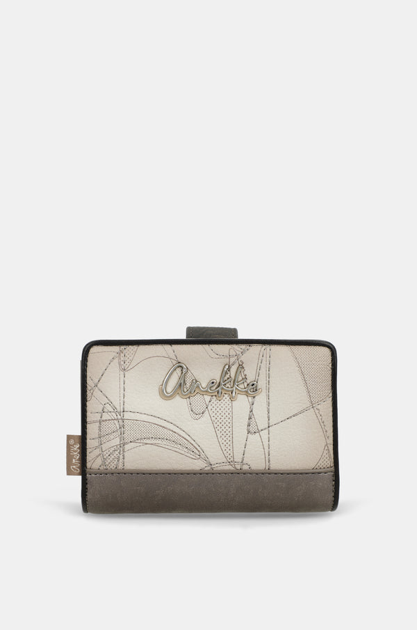 Brieftasche RFID Auralis mittelgroß und fest