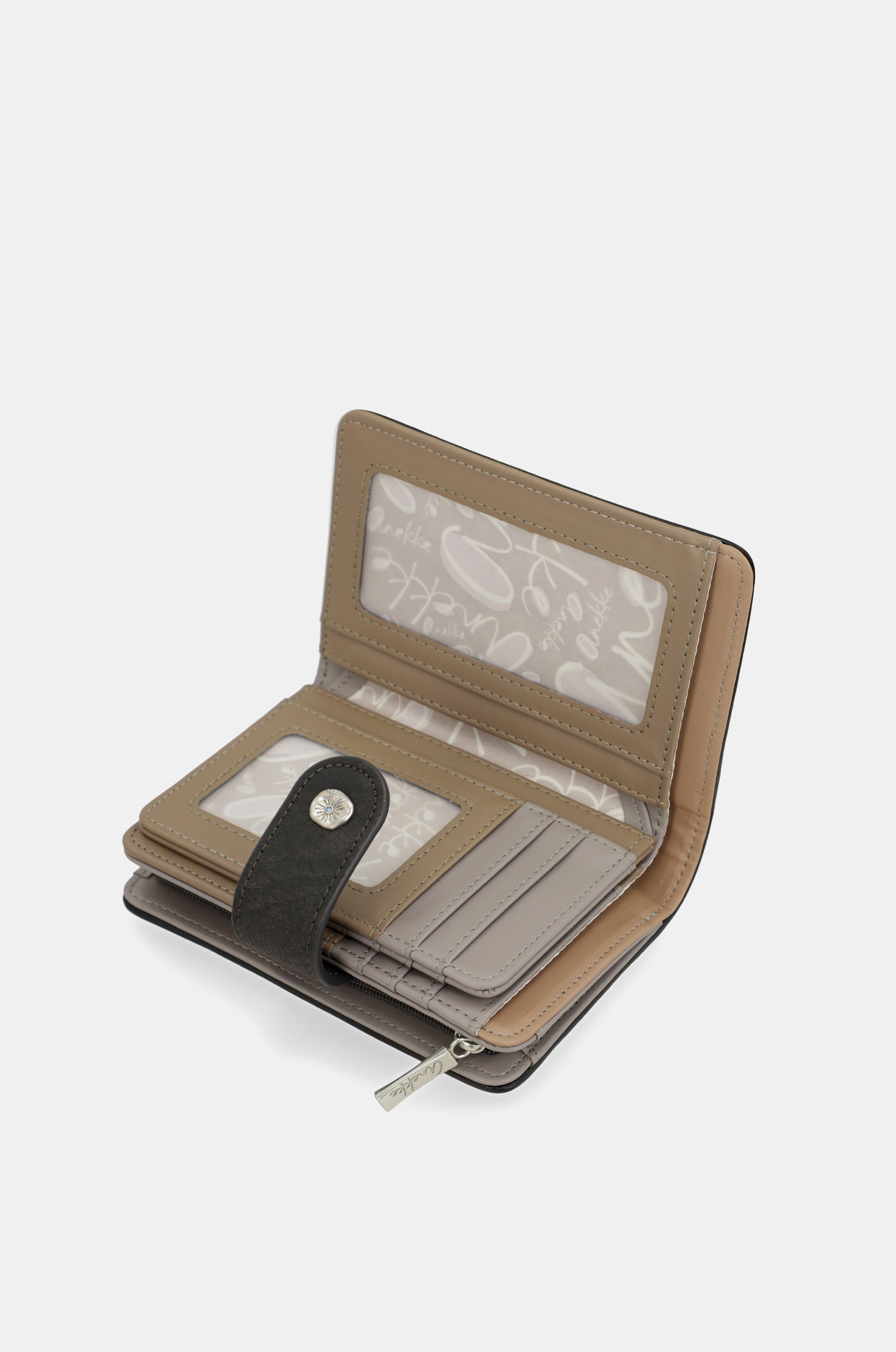 Brieftasche RFID Auralis mittelgroß und fest