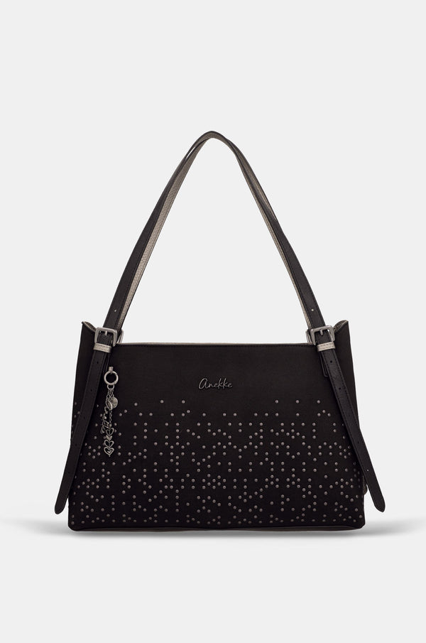 Schultertasche Black