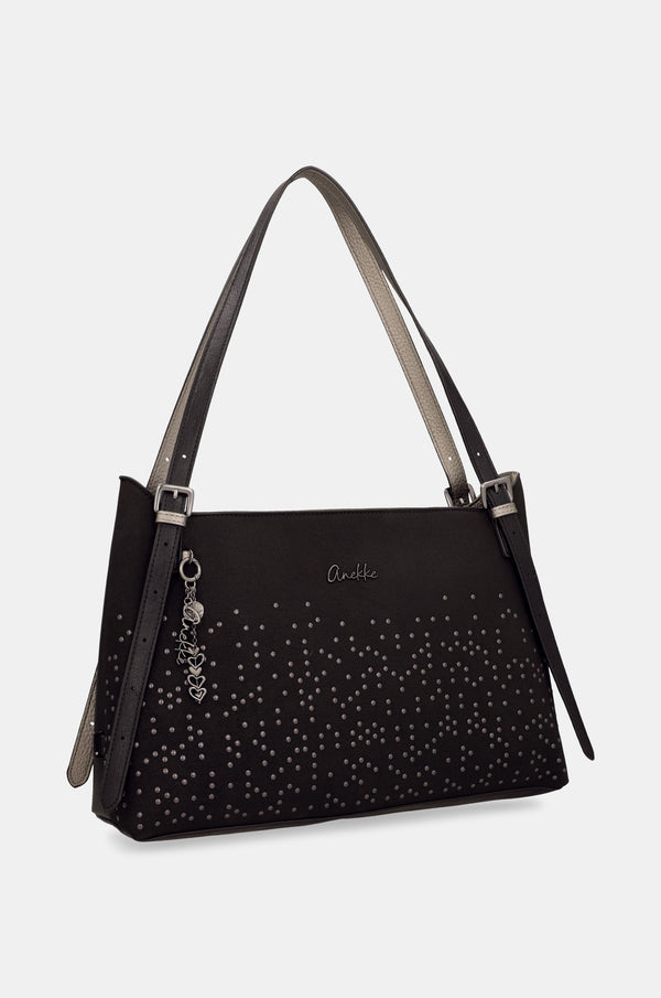 Schultertasche Black