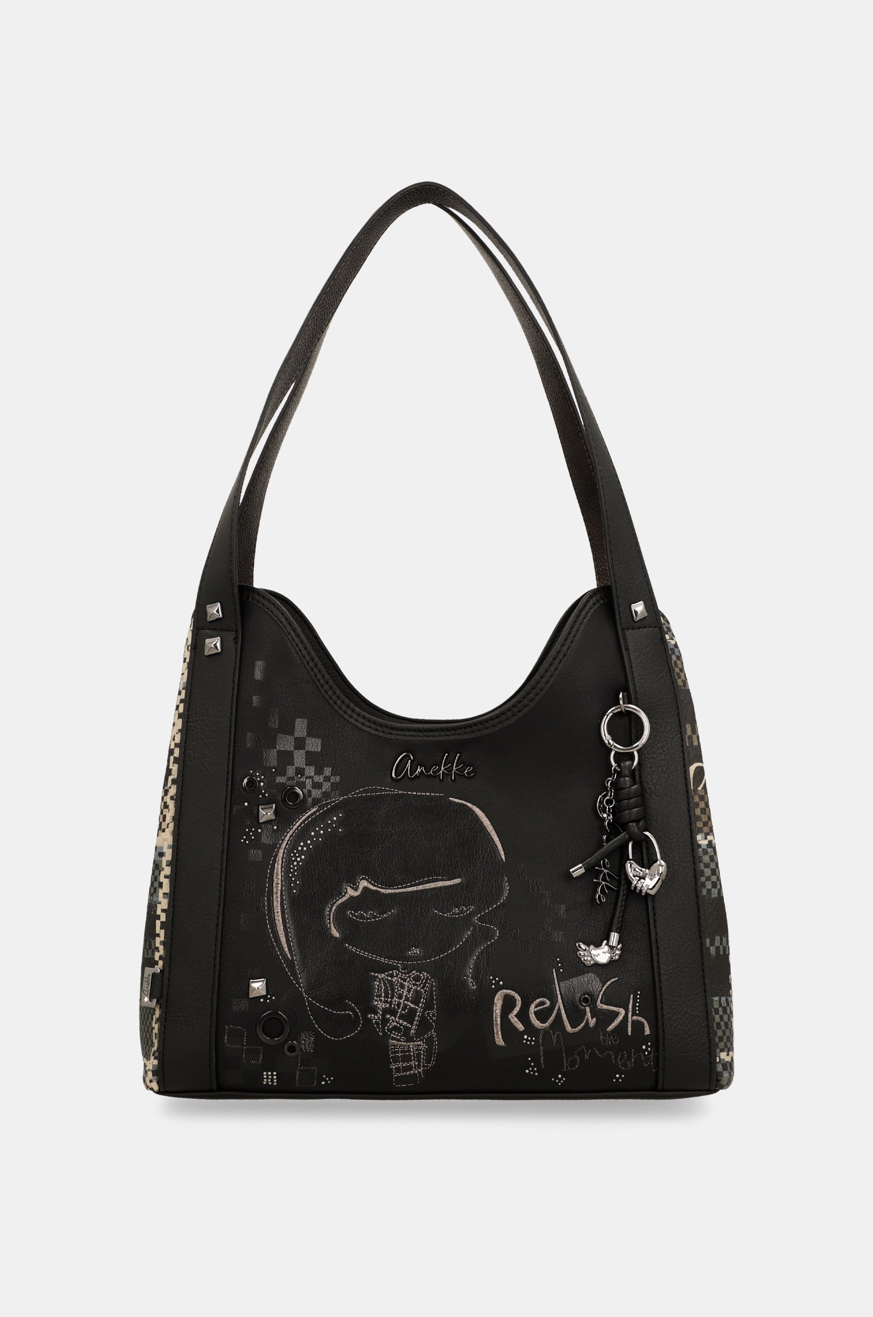 Schultertasche Iron
