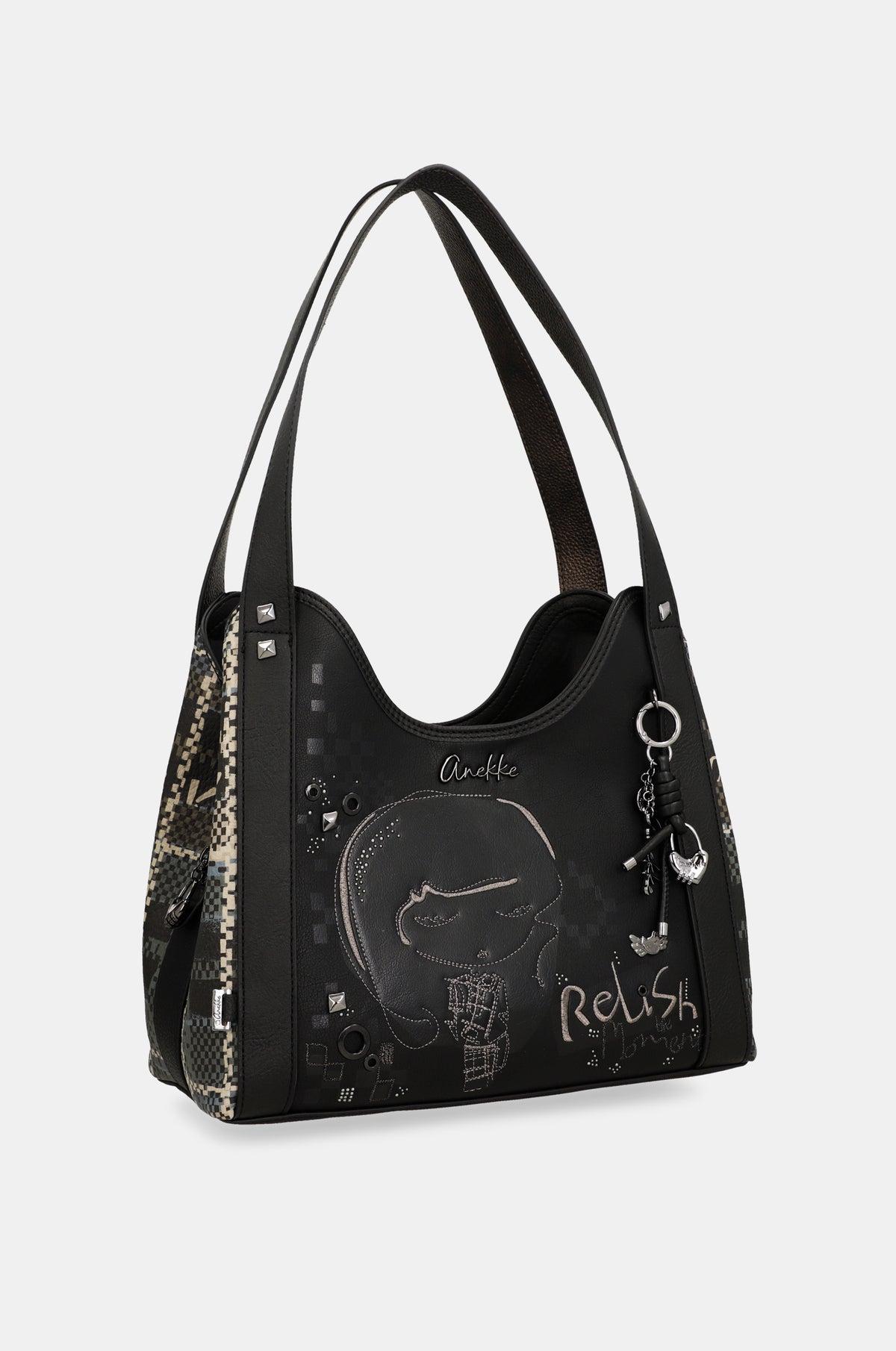 Schultertasche Iron