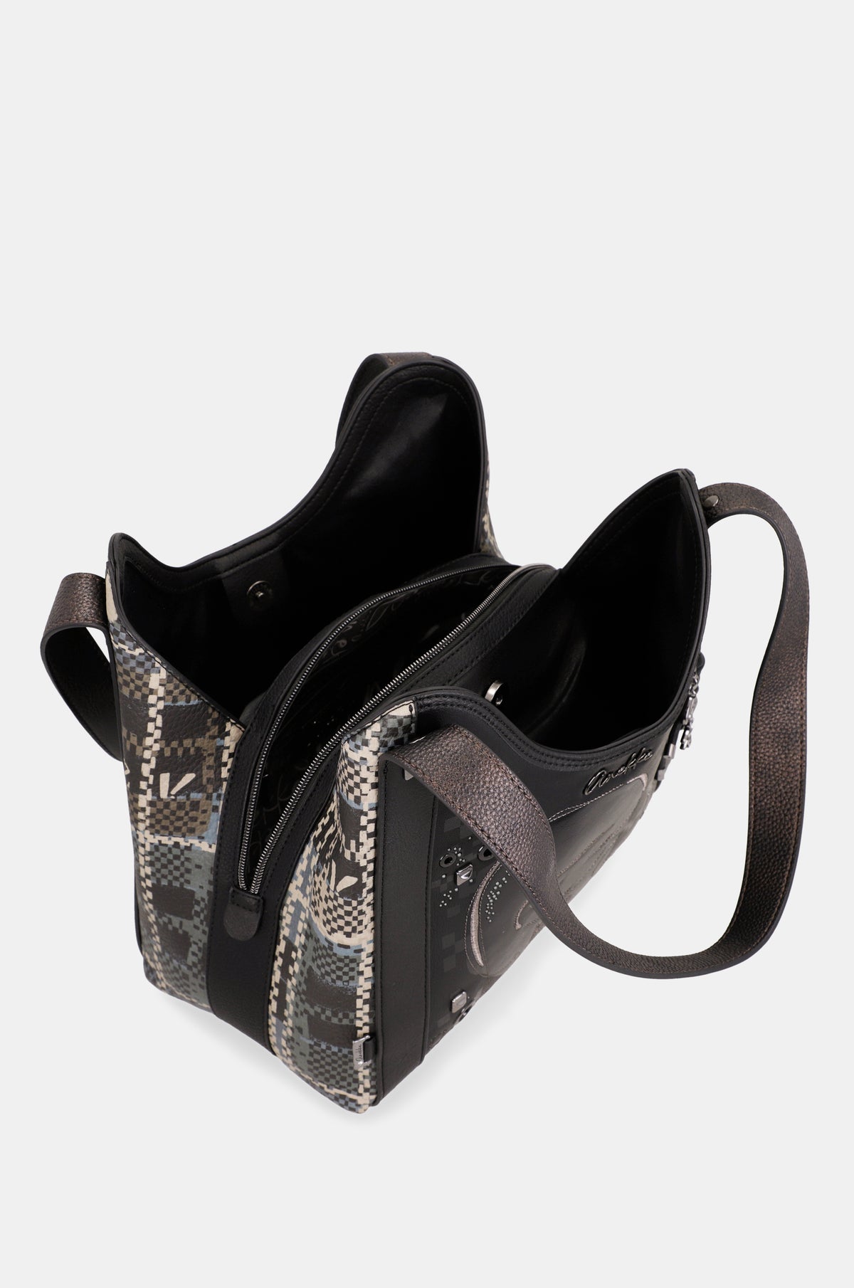 Schultertasche Iron