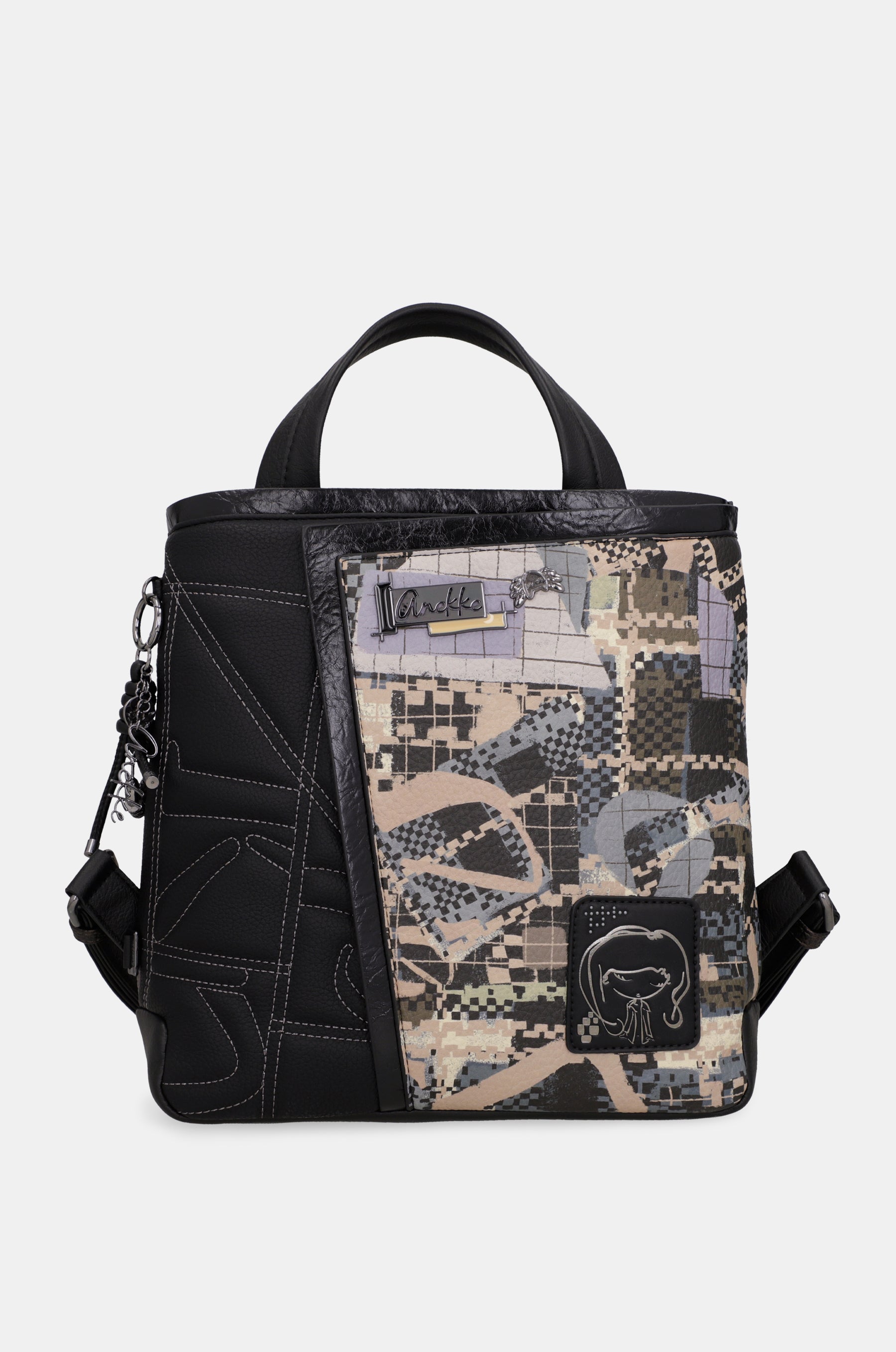 Quadratischer Rucksack Iron