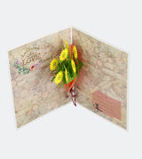 Blumenstrauß-Popup-Karte