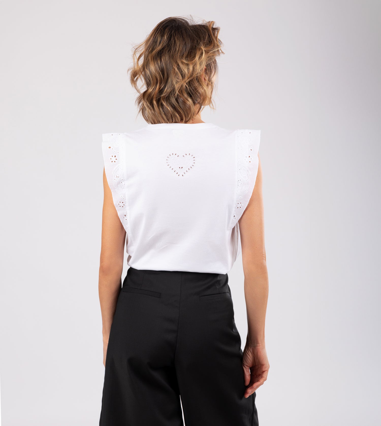 Anekke Weißes Tanktop