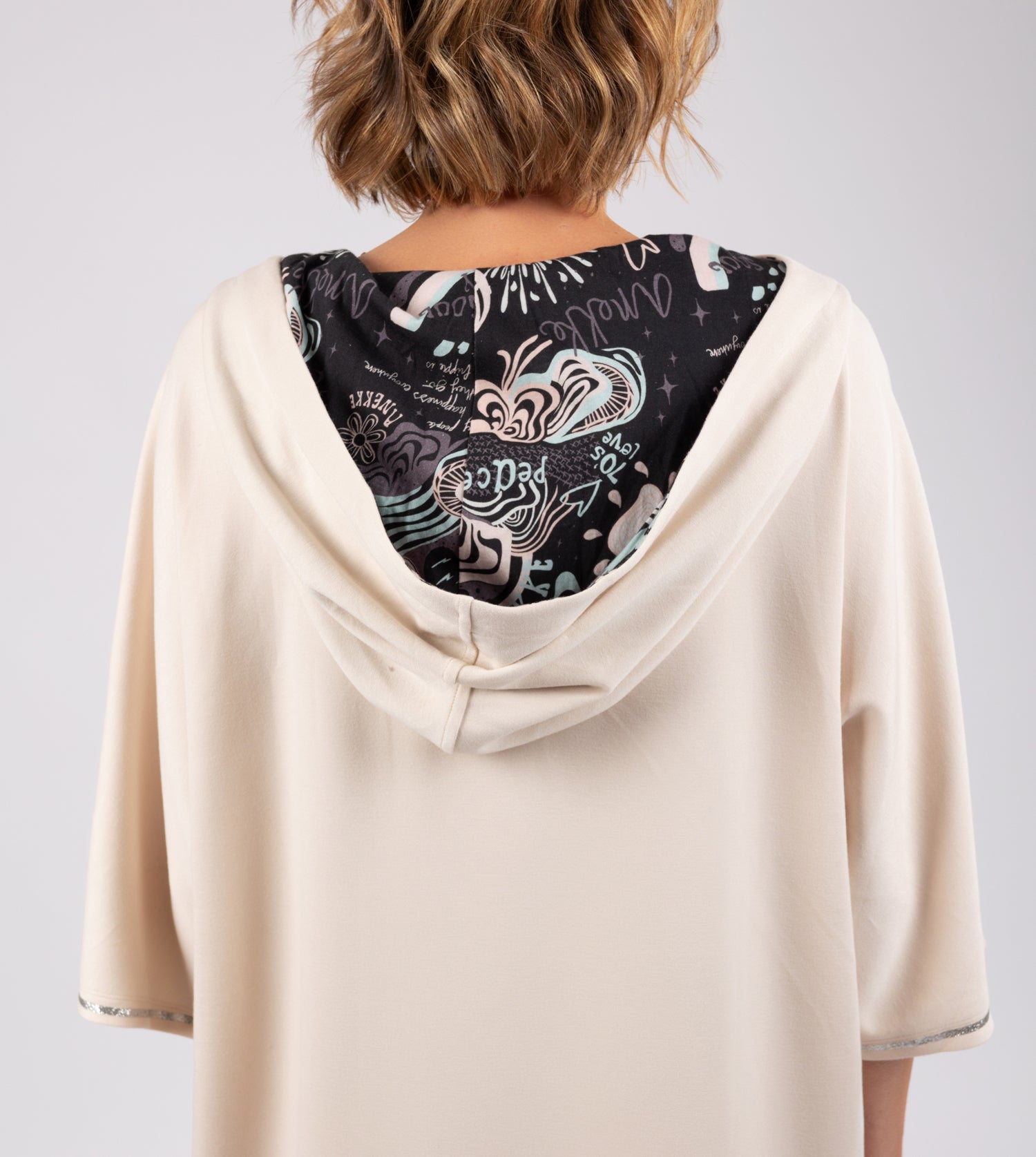 Psychodelisches Sweatshirtkleid