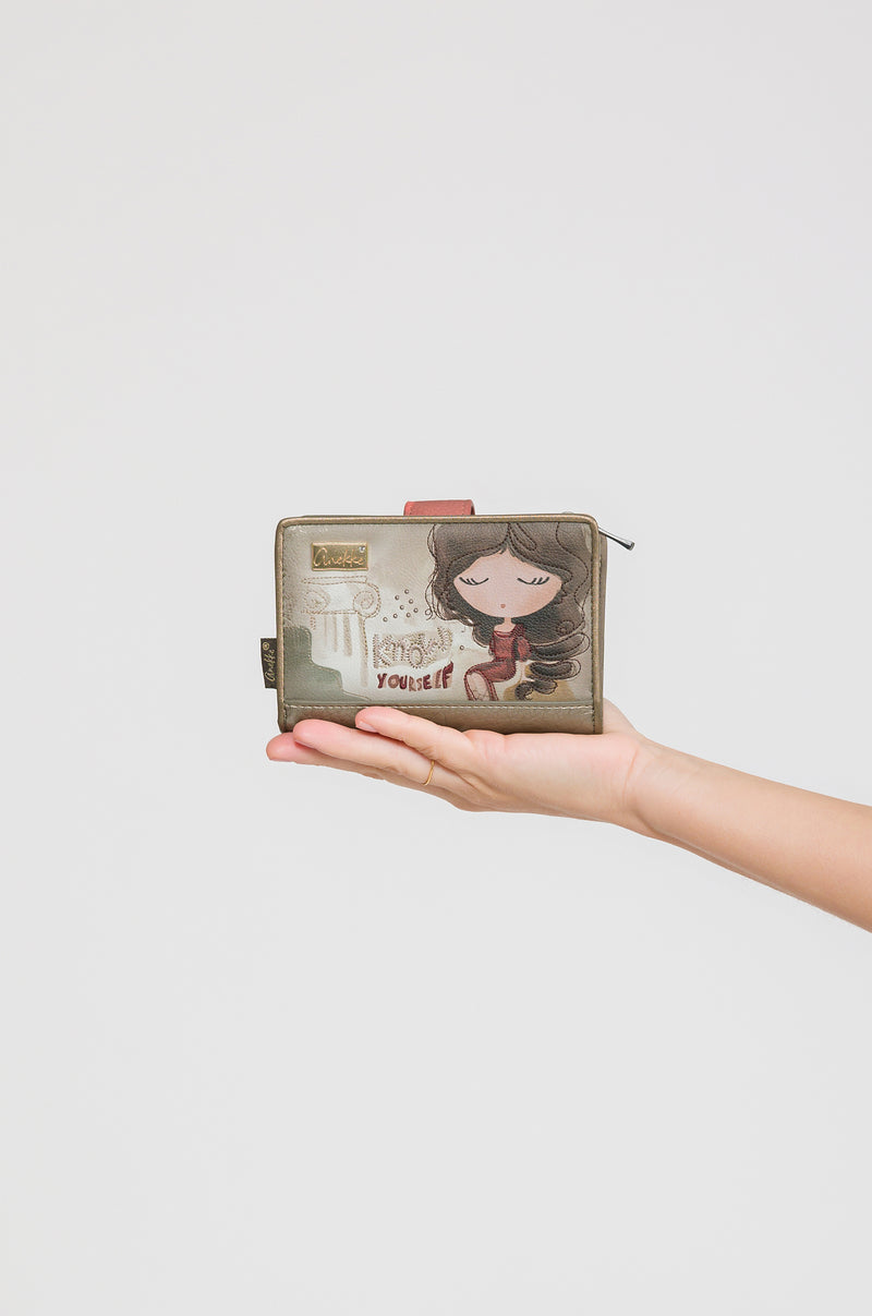 Portemonnaie RFID Muse mittelgroß