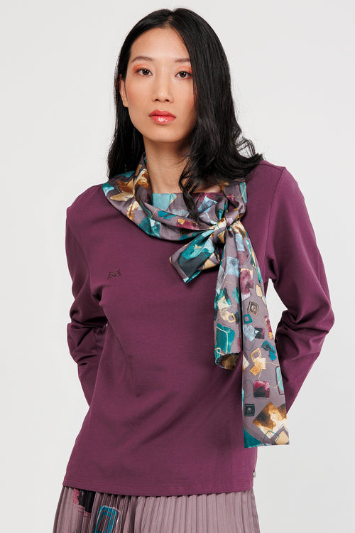 Pullover violett Evolution