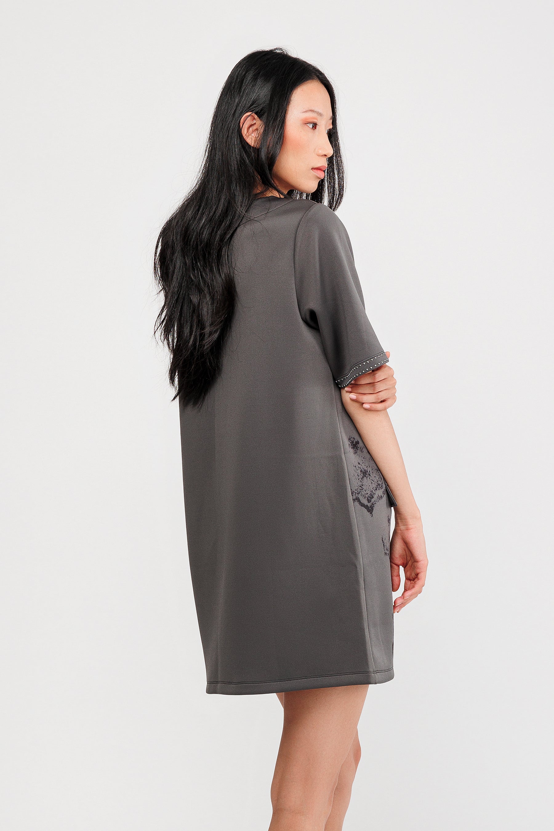 Kleid grau