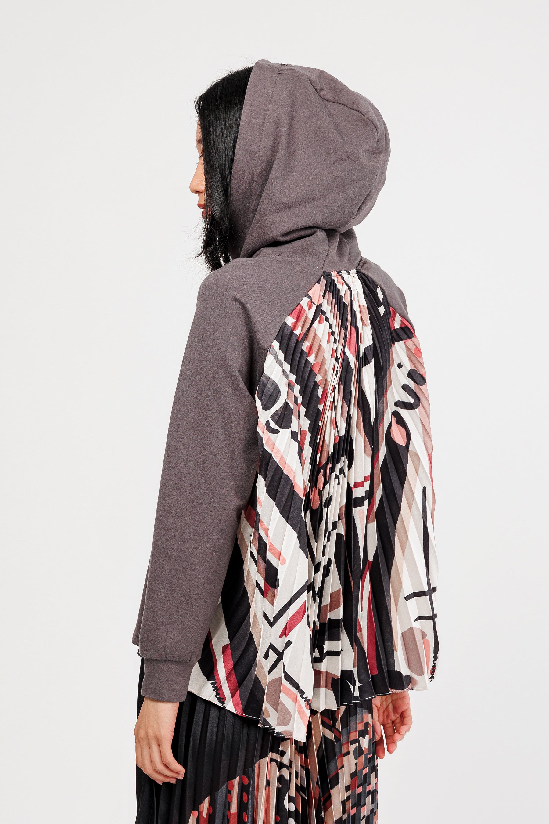 Sweatshirt mit Kapuze Mademoiselle
