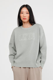 Pullover mint metallisch