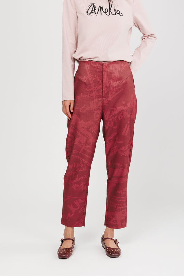Hose bordeaux