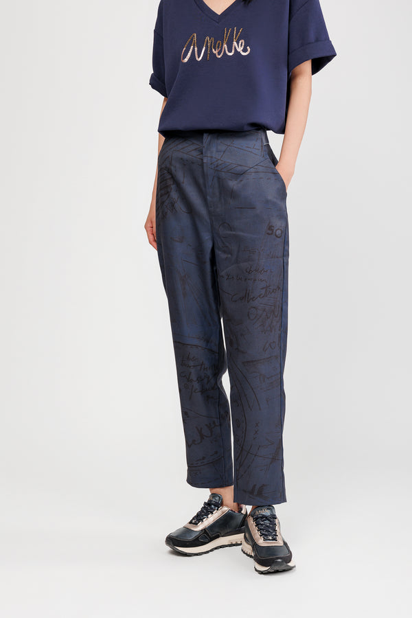 Hose blau
