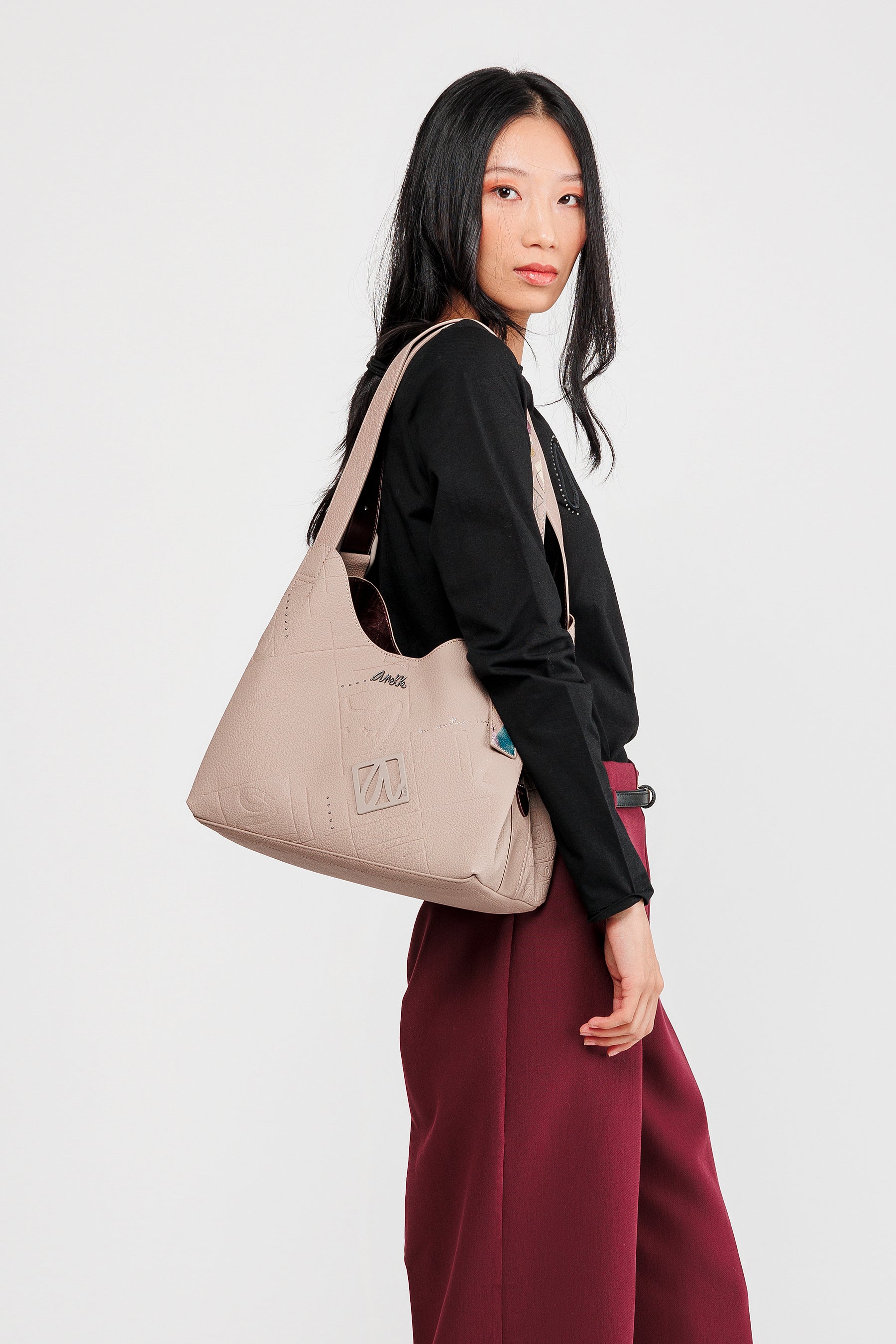 Schultertasche mit 2 Henkeln Evolution