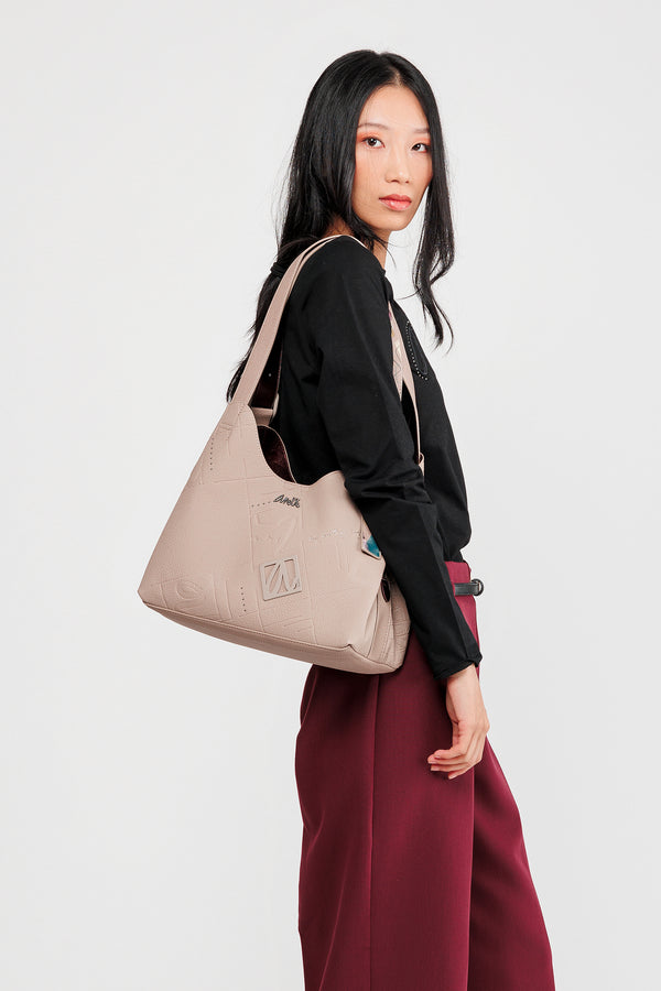 Schultertasche mit 2 Henkeln Evolution