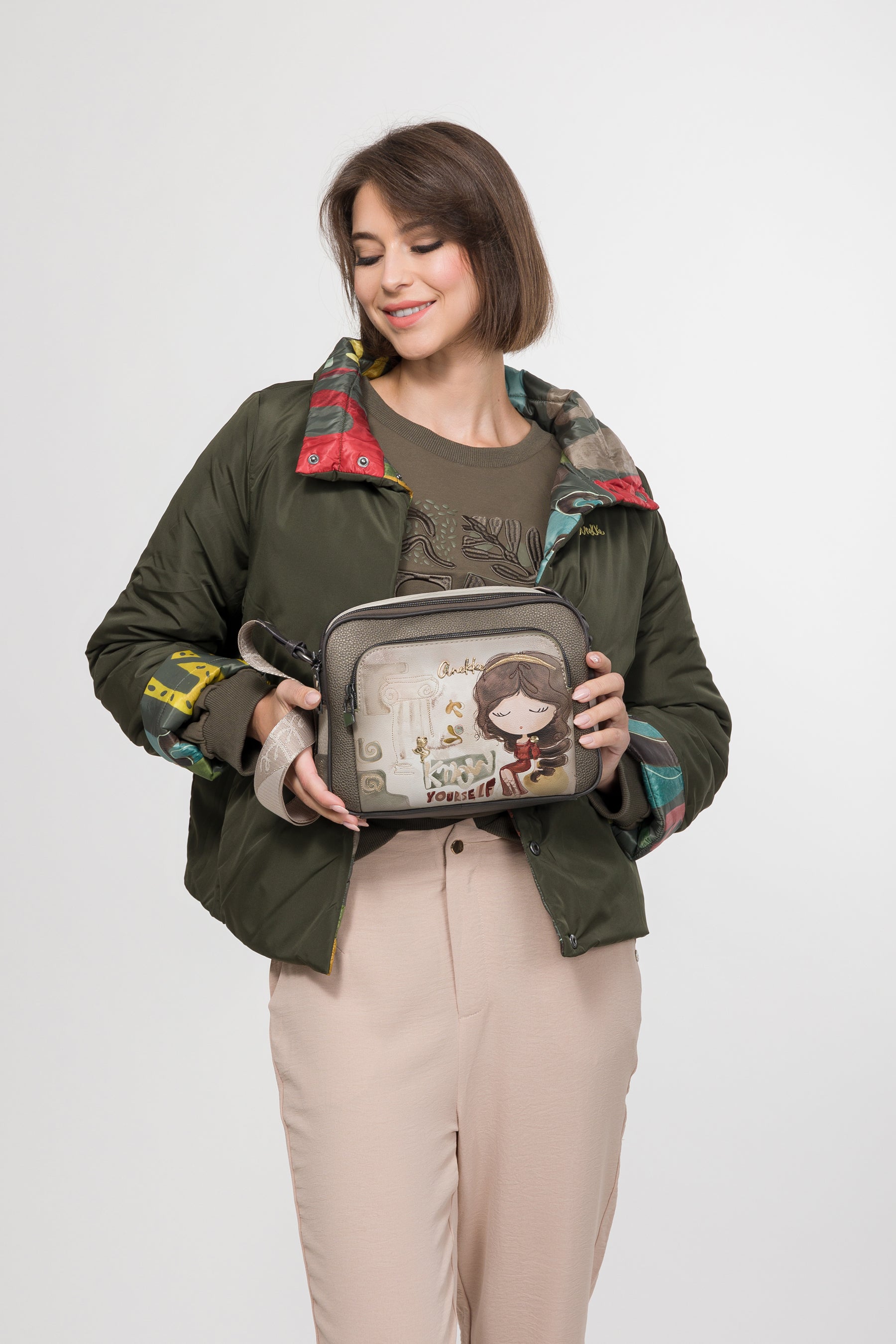 Umhängetasche mit Vorderfach Muse