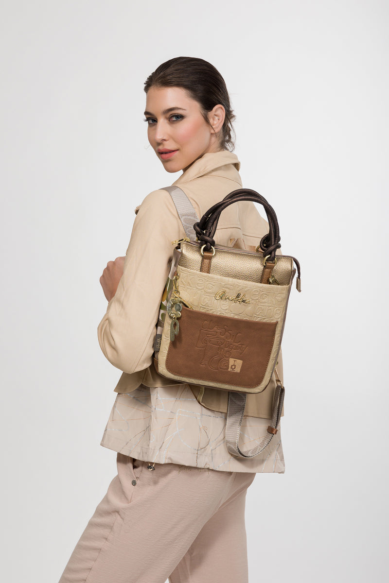 Rucksack mit kurzem Griff Amphora