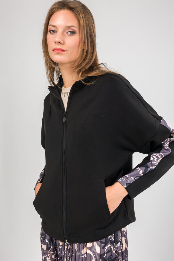 Sweatshirt schwarz Real